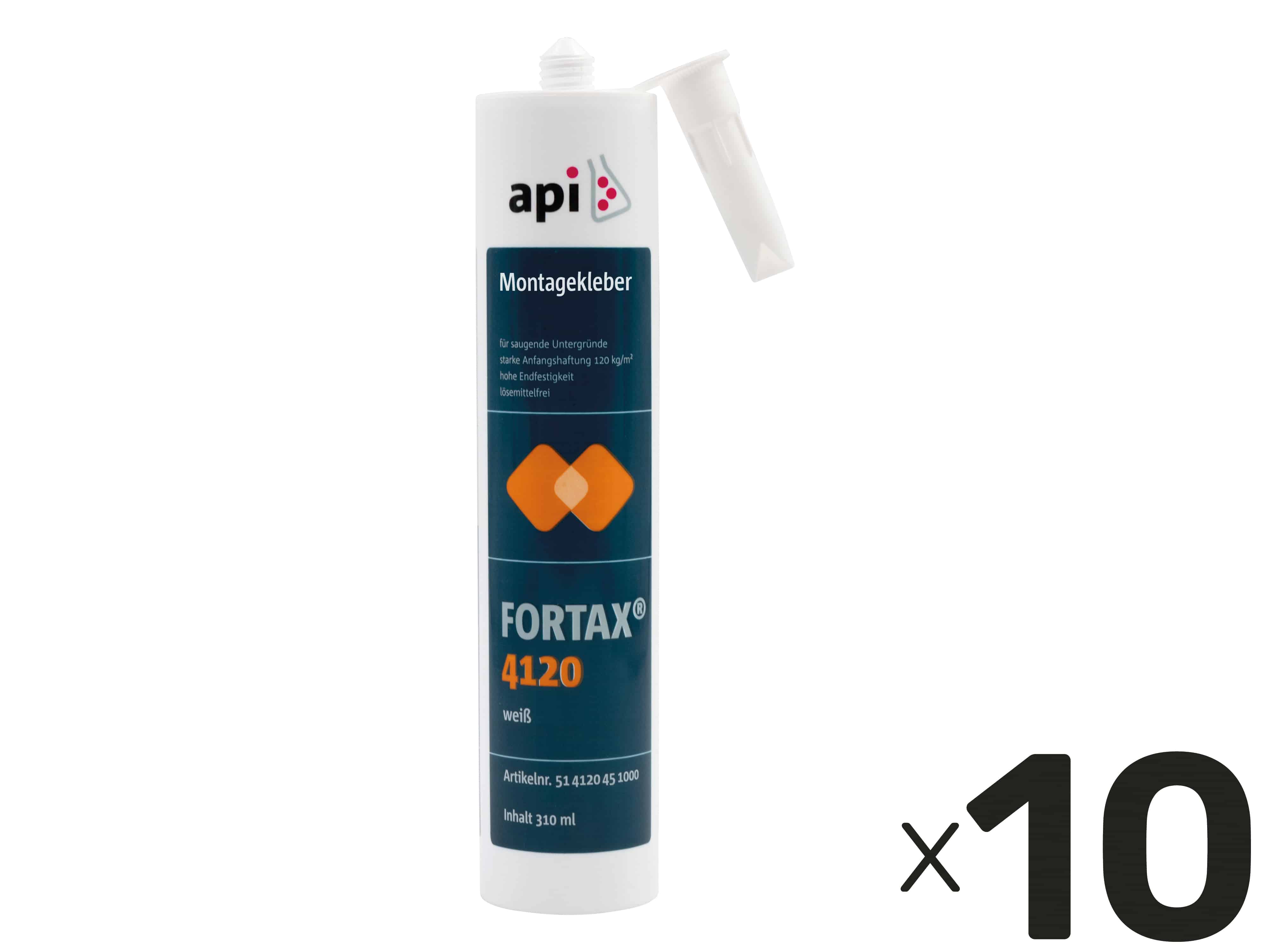 GERBAND Montagekleber, FORTAX 4120, 310 ml, 10 Stück