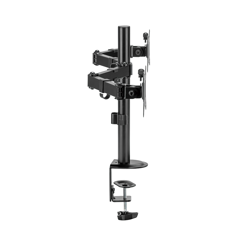 LOGILINK Monitorhalterung BP0172, 2-fach, 43,2 - 81,3 cm (17" - 32"), Aluminium