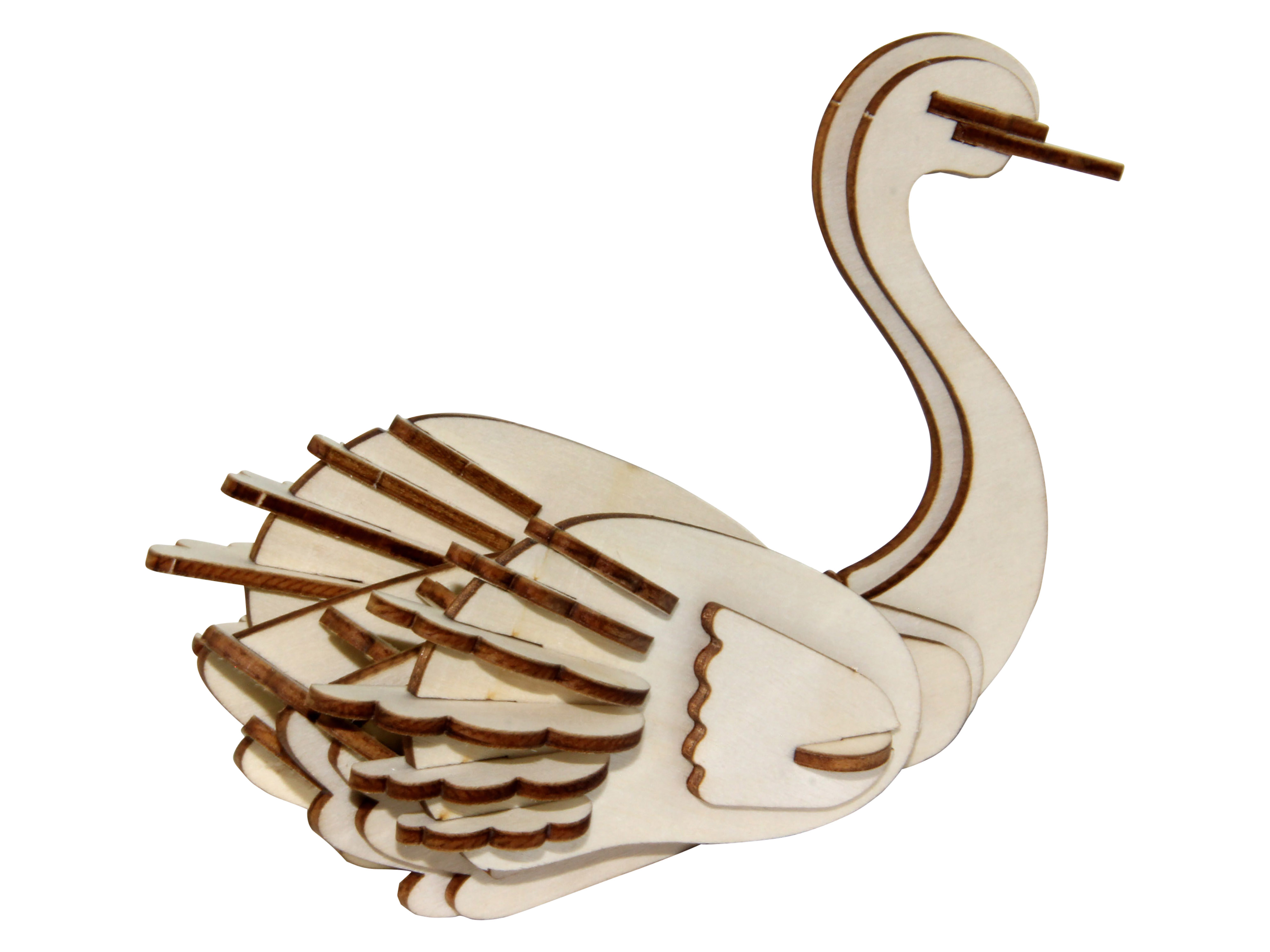 SOL-EXPERT 3D Holz Puzzle Schwan
