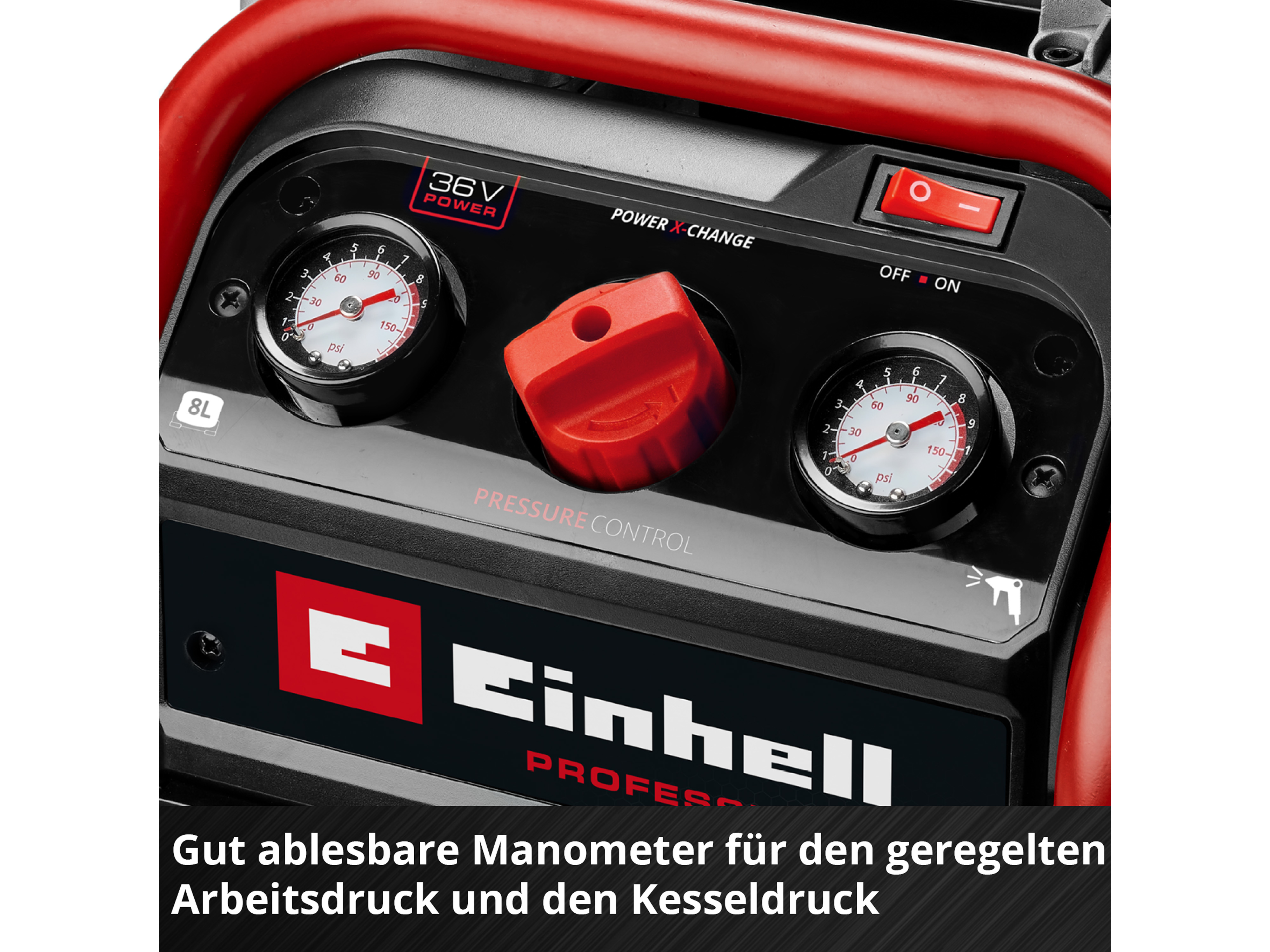 EINHELL PROFESSIONAL Akku-Kompressor SILENZZO 36/210, 4020380 EINHELL PROFESSIONAL Akku-Kompressor SILENZZO 36/210, 4020380