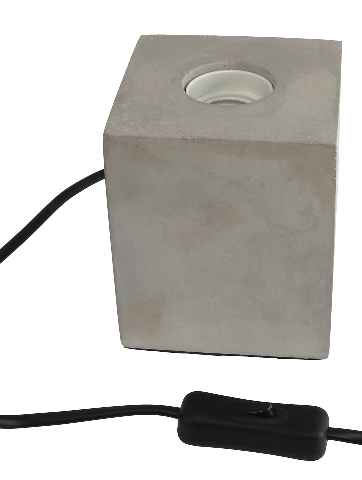 DAYLITE Tischleuchte aus Beton LT-1144, 230V, E27, IP20, Quaderform DAYLITE Tischleuchte aus Beton LT-1144, 230V, E27, IP20, Quaderform