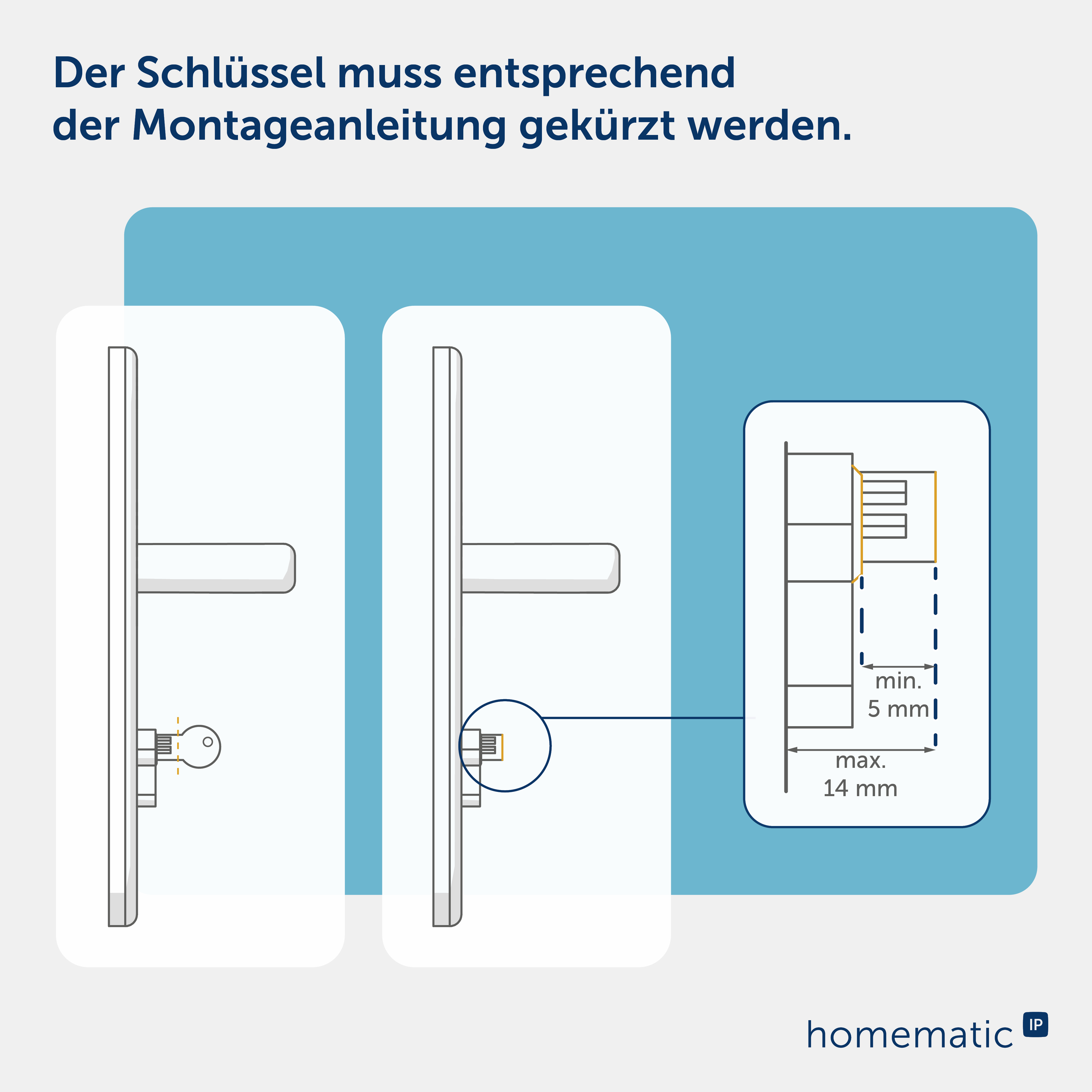 HOMEMATIC IP 162500A0, Türschlossantrieb pro, anthrazit