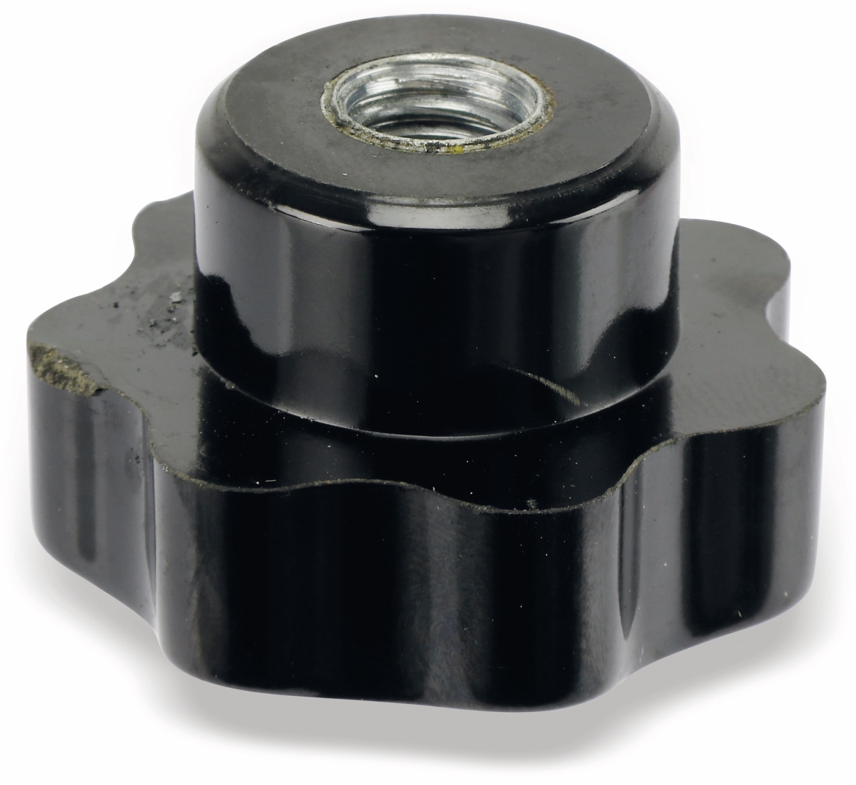 Sterngriffmutter, M10/19 mm, schwarz