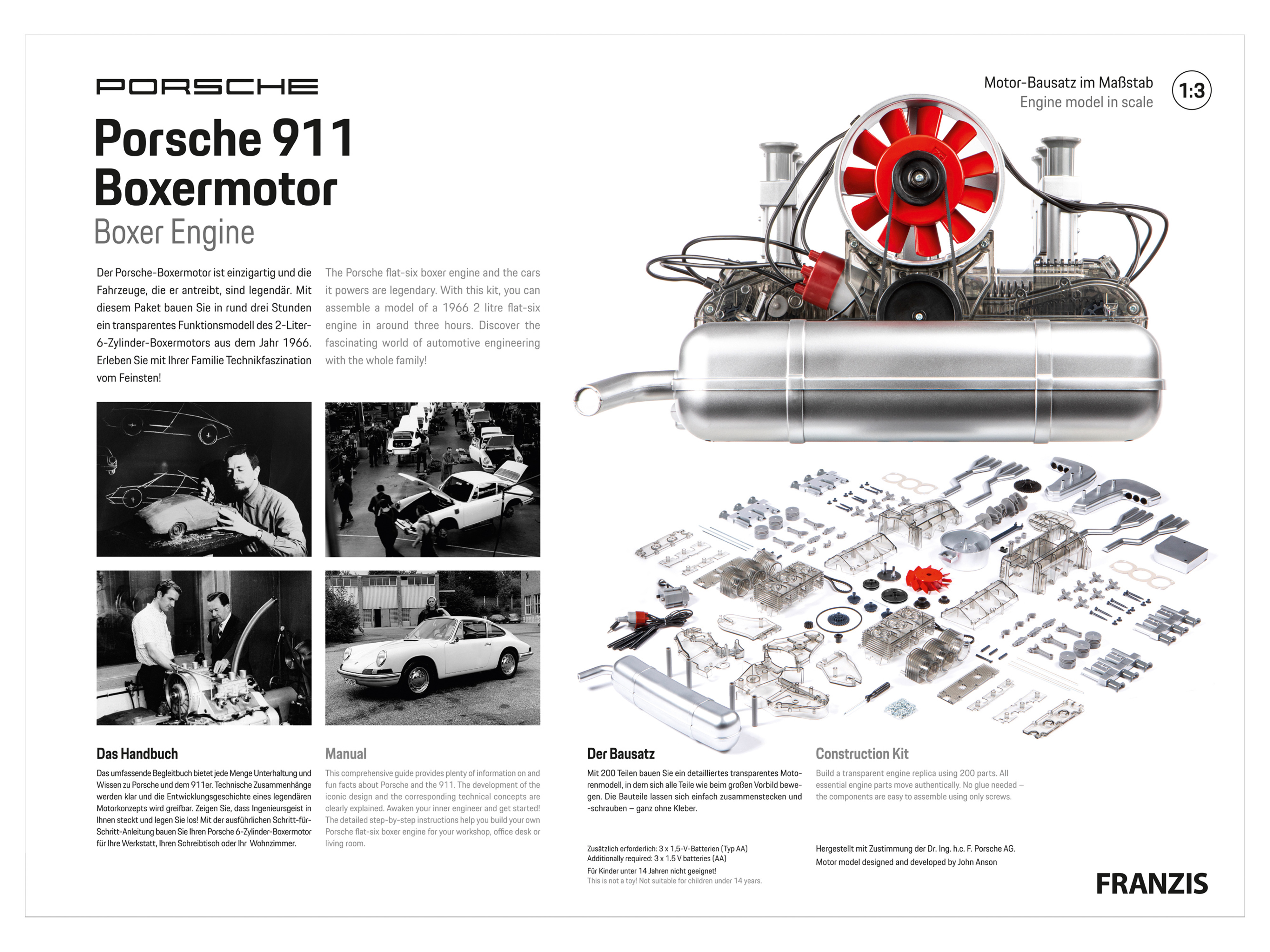 FRANZIS Porsche 911 Boxermotor