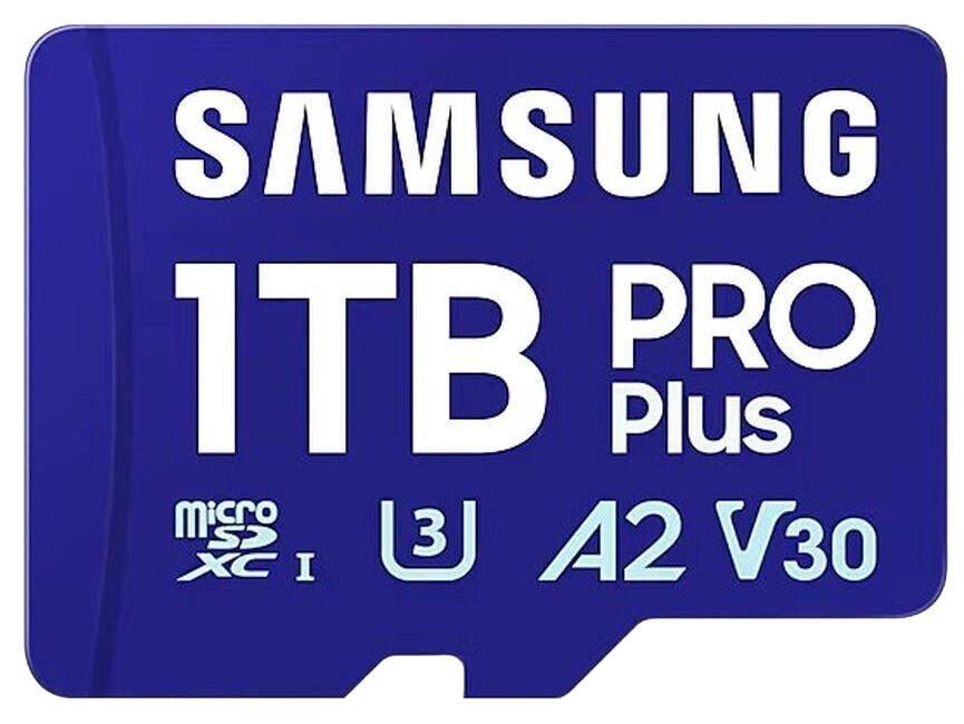 SAMSUNG MicroSDXC-Speicherkarte PRO Plus (2024) 1TB inkl. Adapter SAMSUNG MicroSDXC-Speicherkarte PRO Plus (2024) 1TB inkl. Adapter