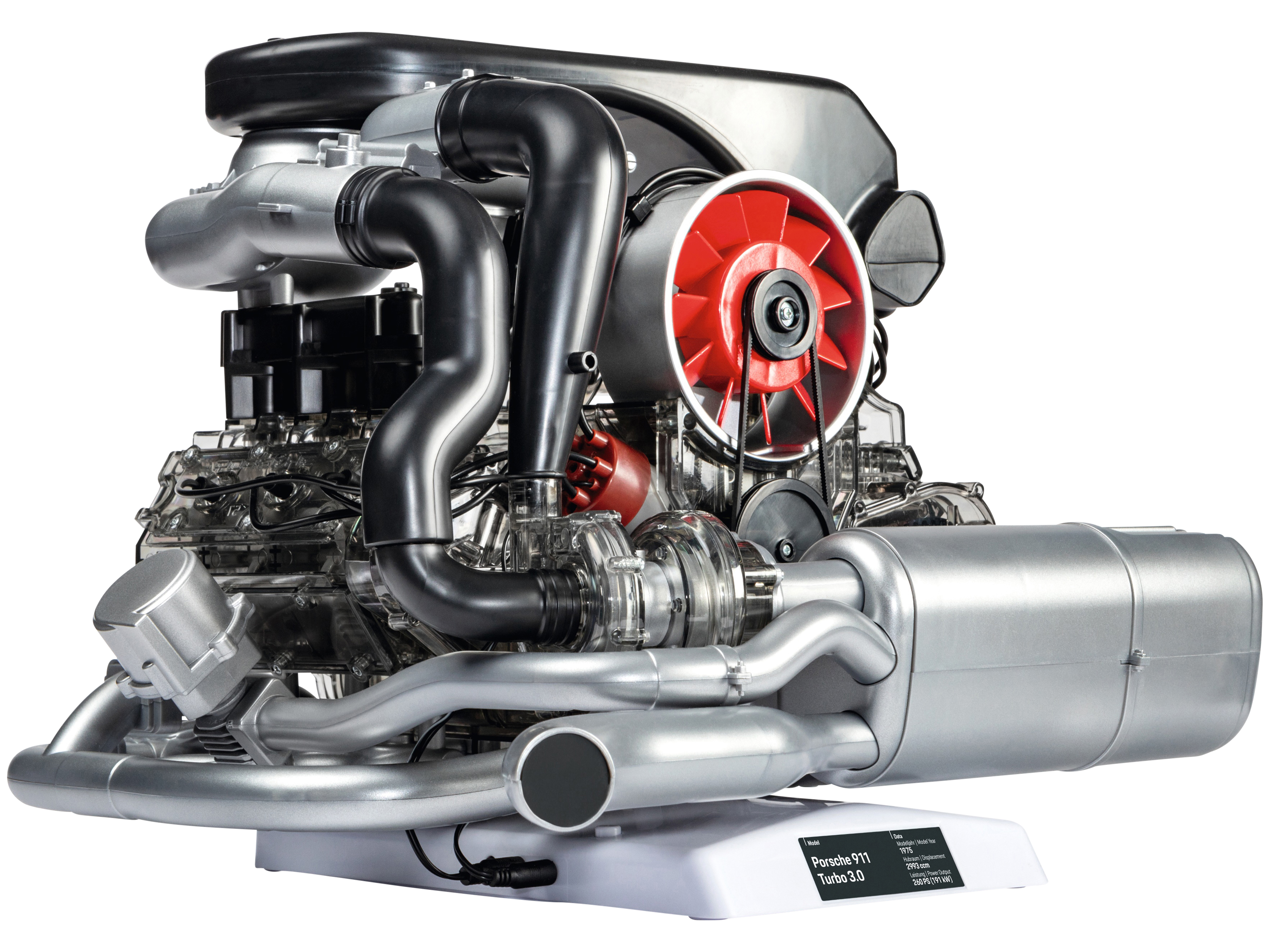 FRANZIS Porsche 911 Turbo Motorbausatz