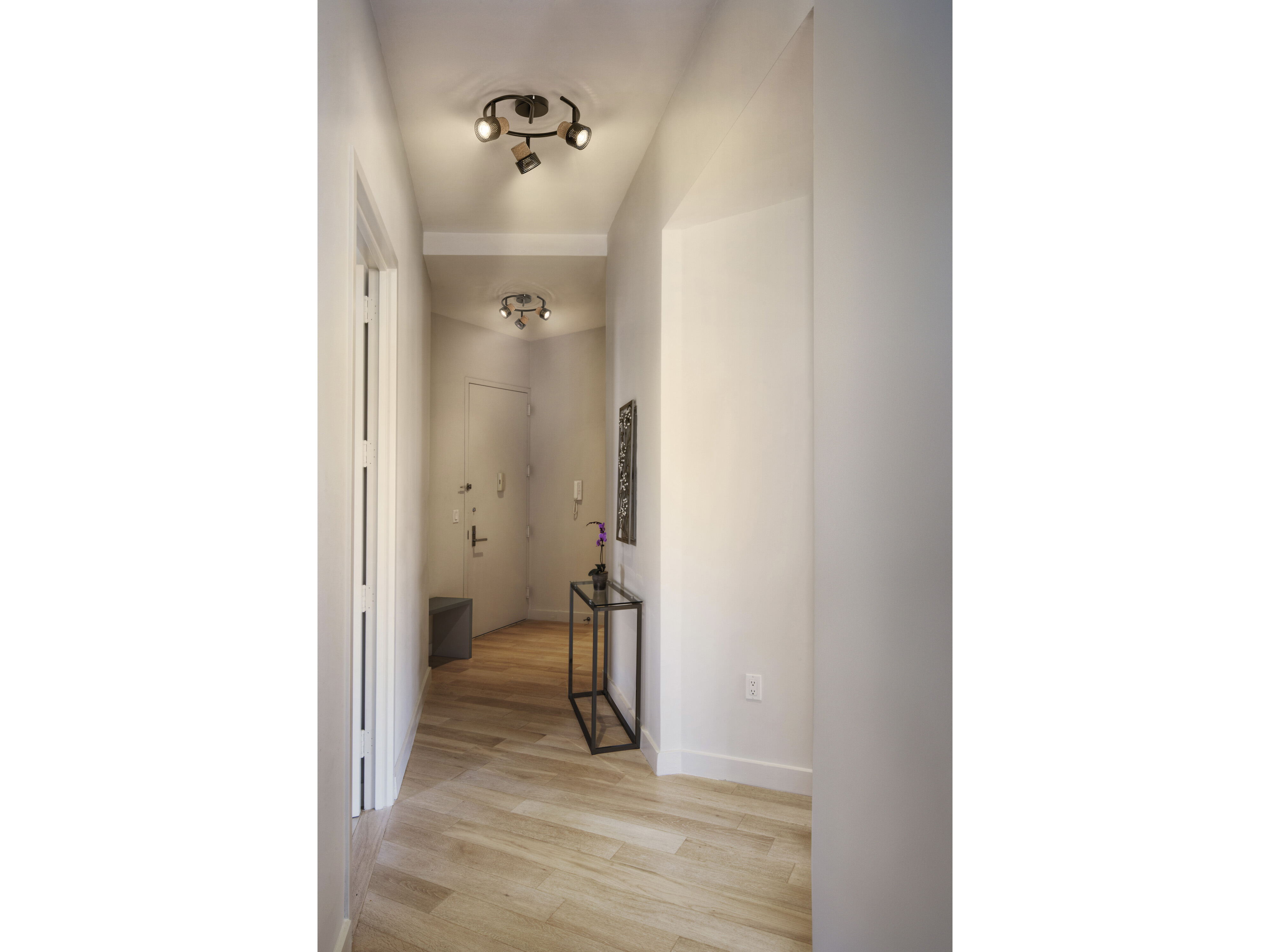 OSRAM LED-Deckenleuchte, GU10, 10,2 W, 690 lm, 2700 K, 3-Spot-Leuchte, dimmbar