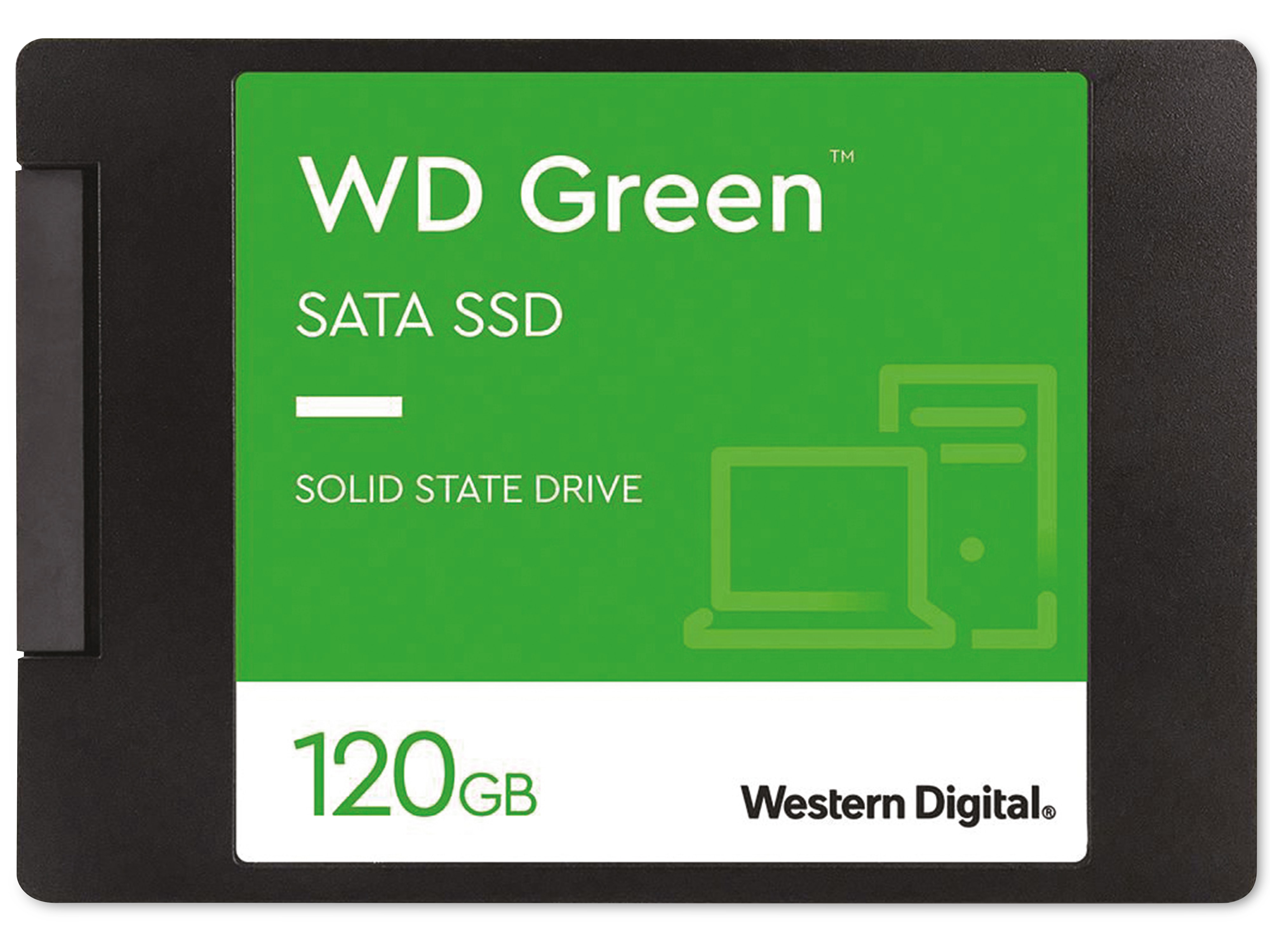 WESTERN DIGITAL SATA-SSD WD Green, 240 GB, 7mm, 6,35 cm (2,5")