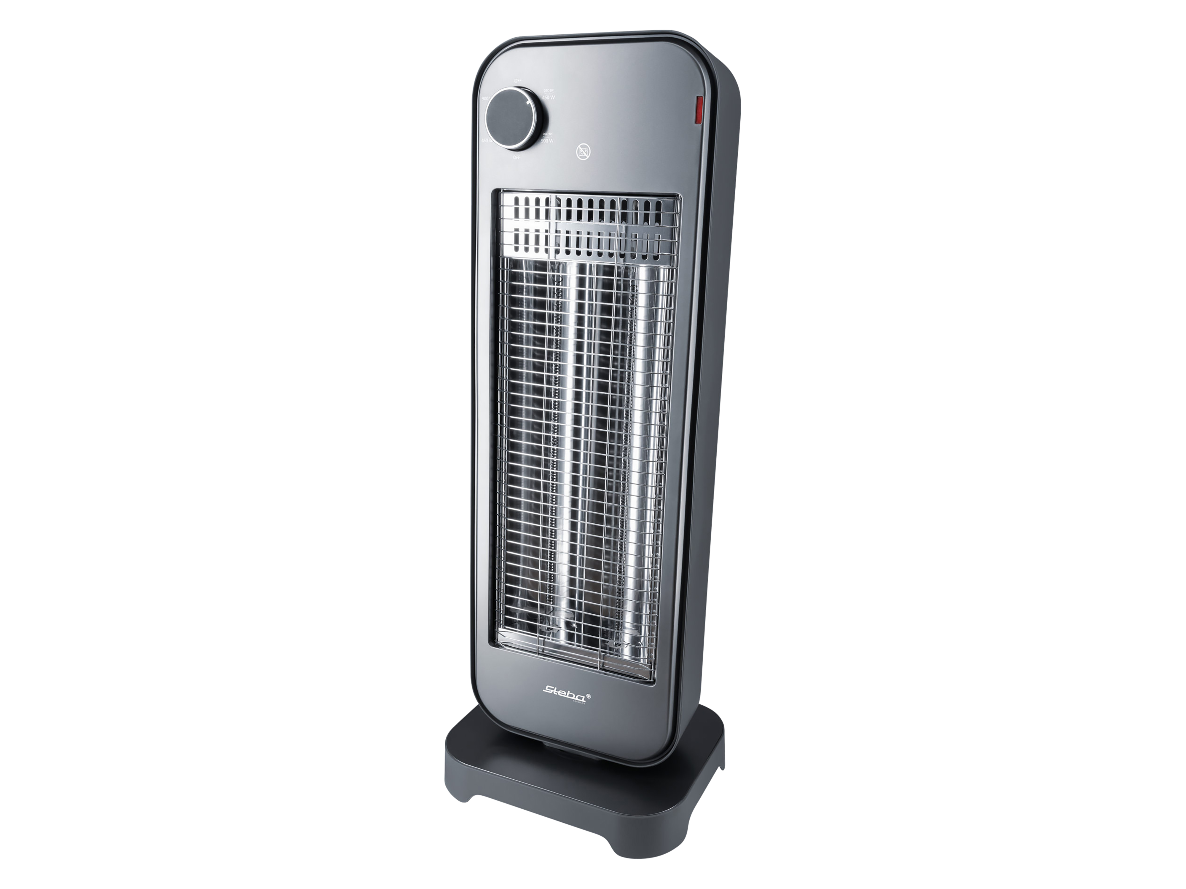 STEBA Carbon-Heizstrahler CH 2 ECO, Oszilierend 90°, 2 Stufen, grau