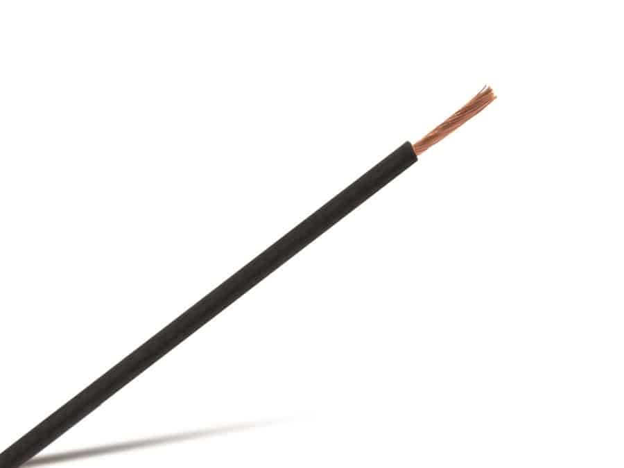 RAUTRONIC Litze H07V-K 6 mm², 10 m, schwarz