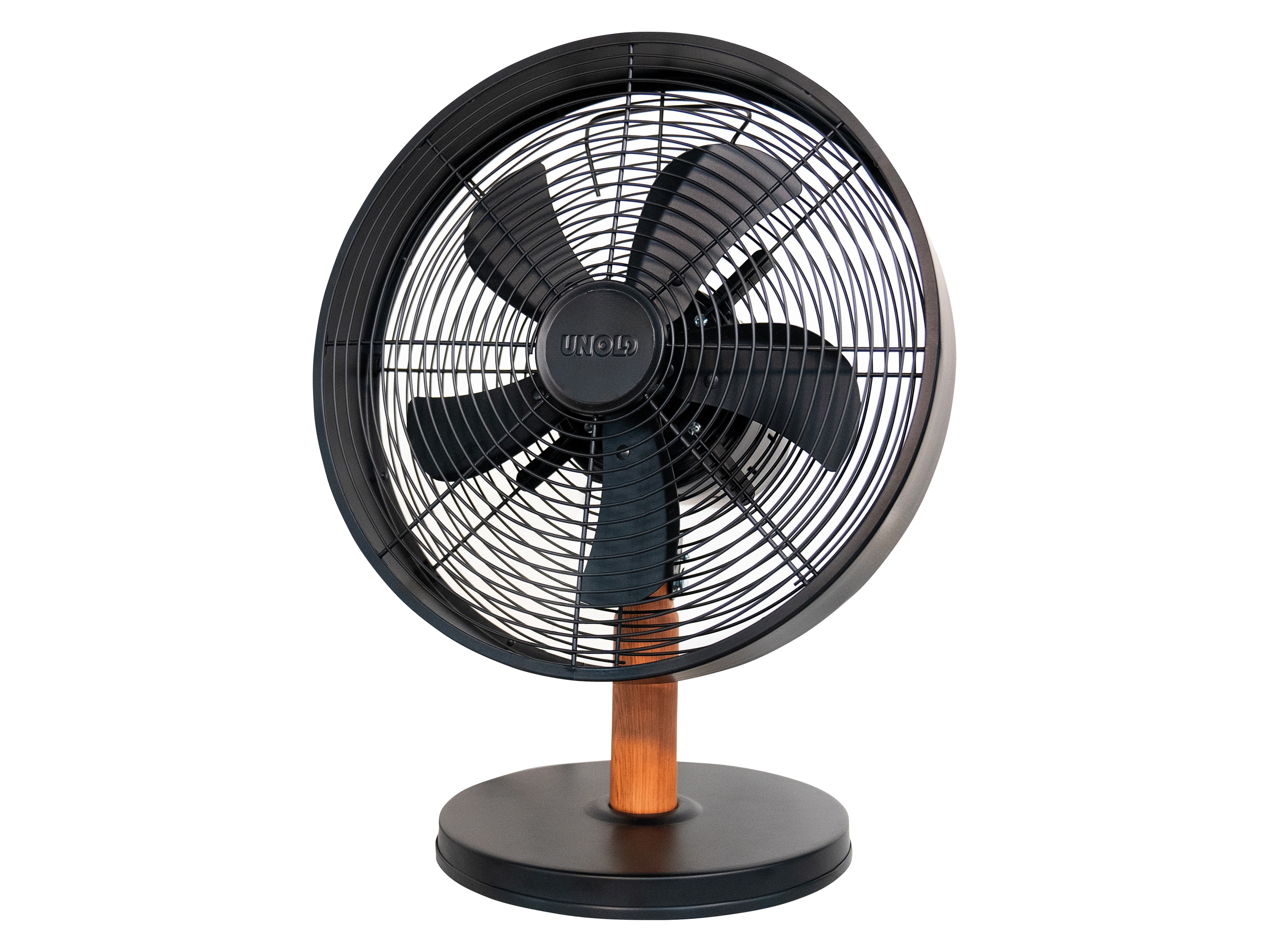 UNOLD Tischventilator 86715, Black Steel, 35 W