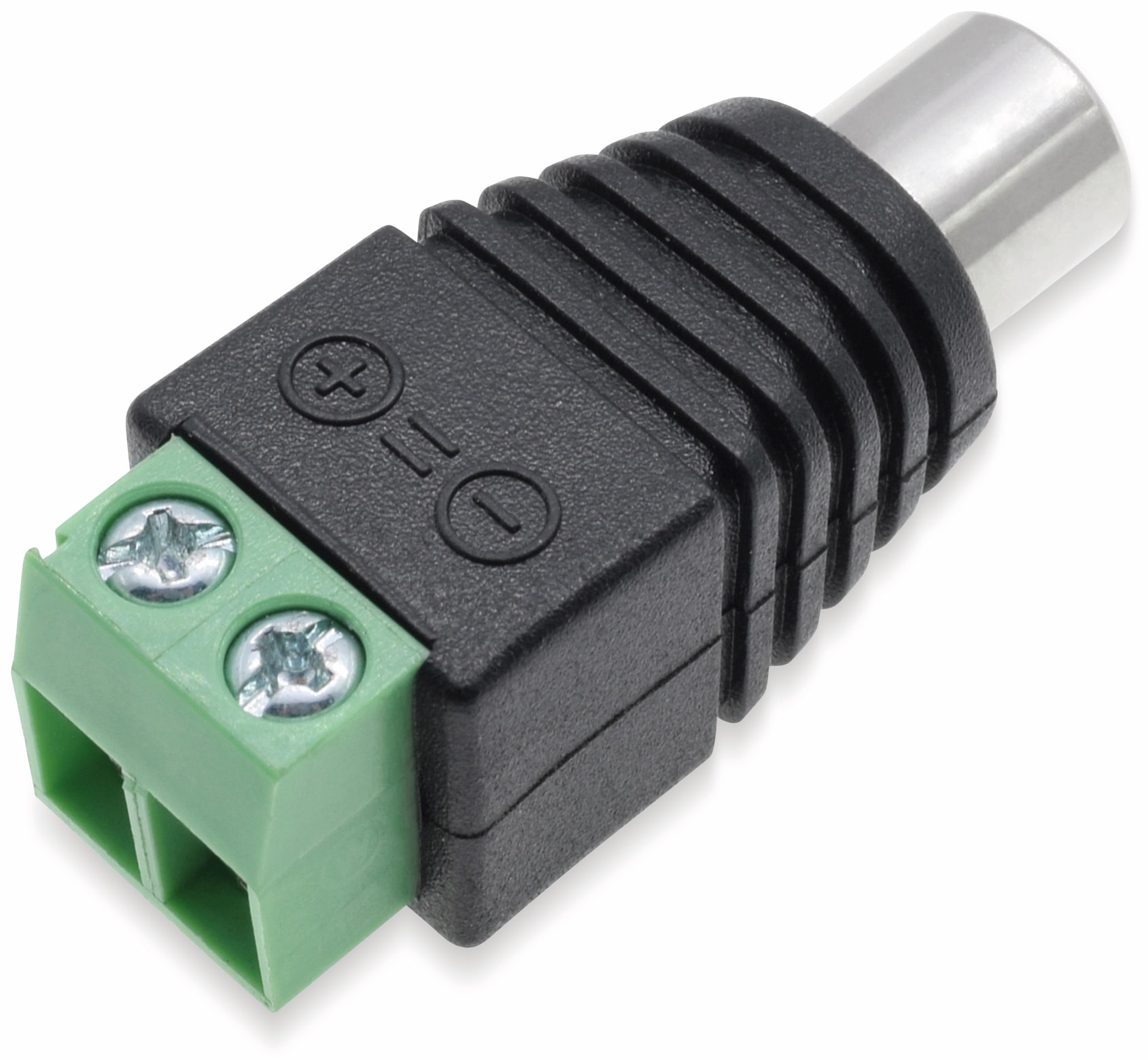 Steckverbinder, Cinch, Schraubanschluss, Buchse