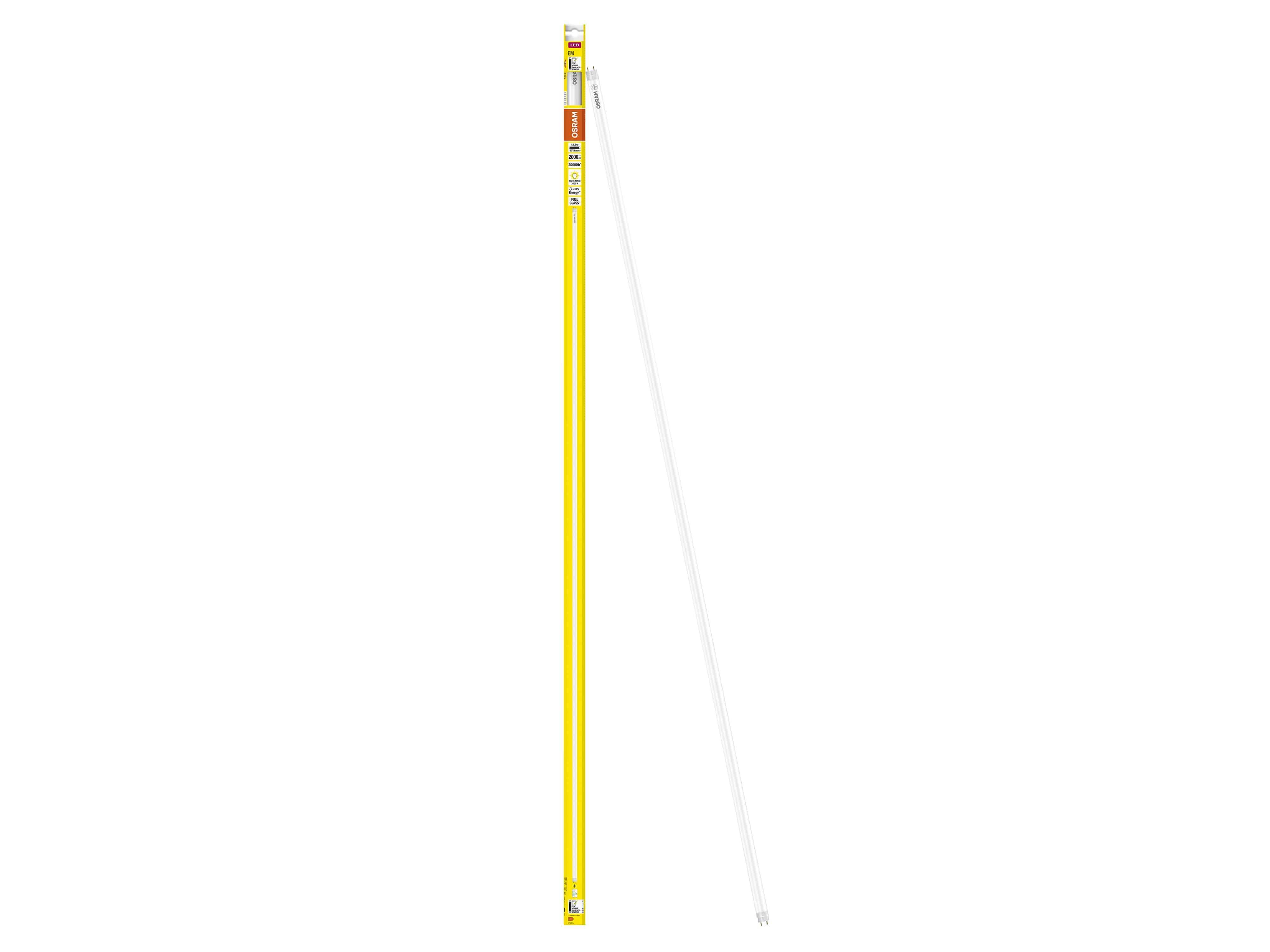 OSRAM LED-Röhre, T8, 1500mm, G13, EEK: F, 18,3W, 2000lm, 3000K