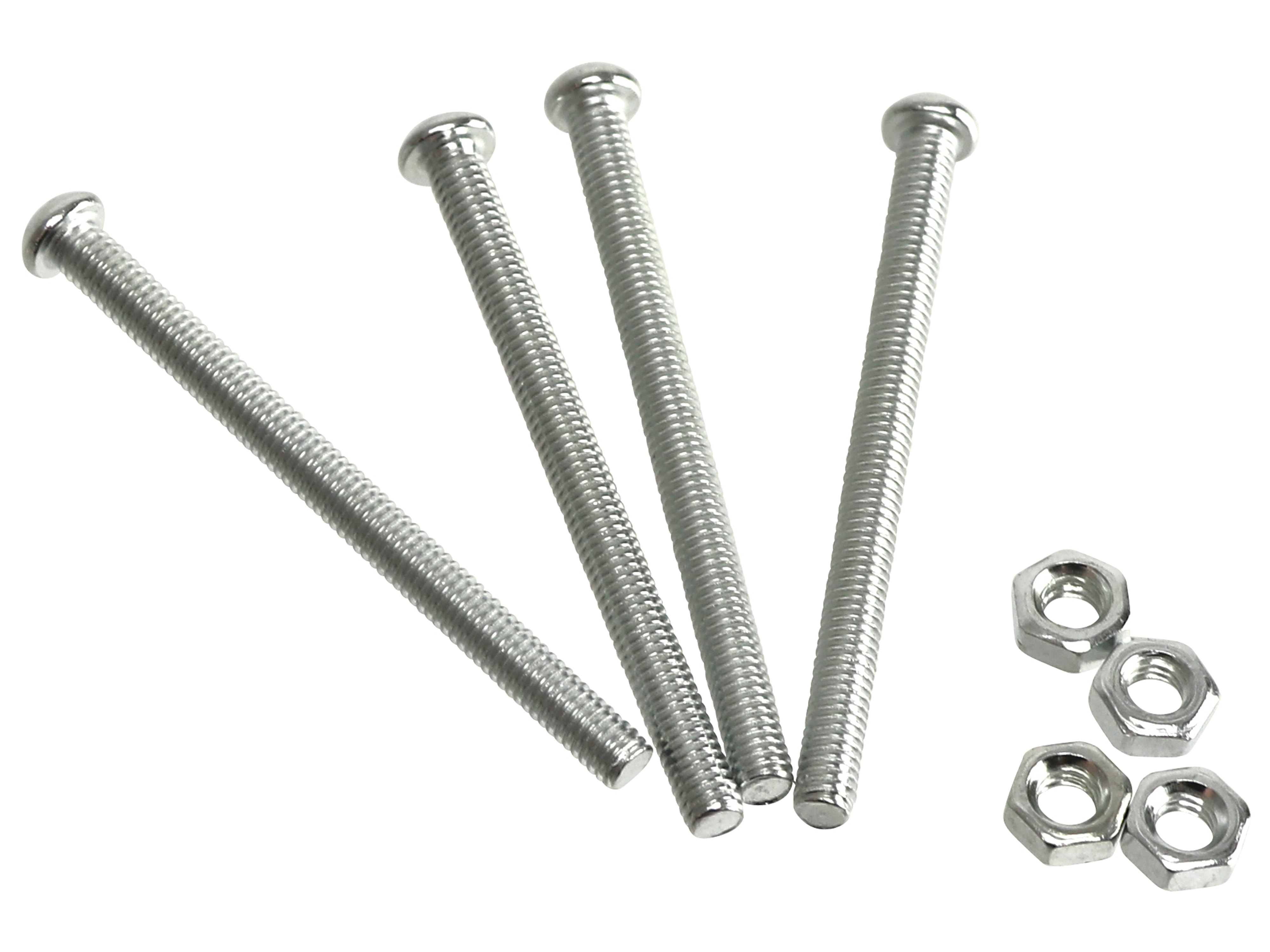 MASTERPROOF, Gewindeschrauben Set, M4x50, DIN 933, 4 St MASTERPROOF, Gewindeschrauben Set, M4x50, DIN 933, 4 St