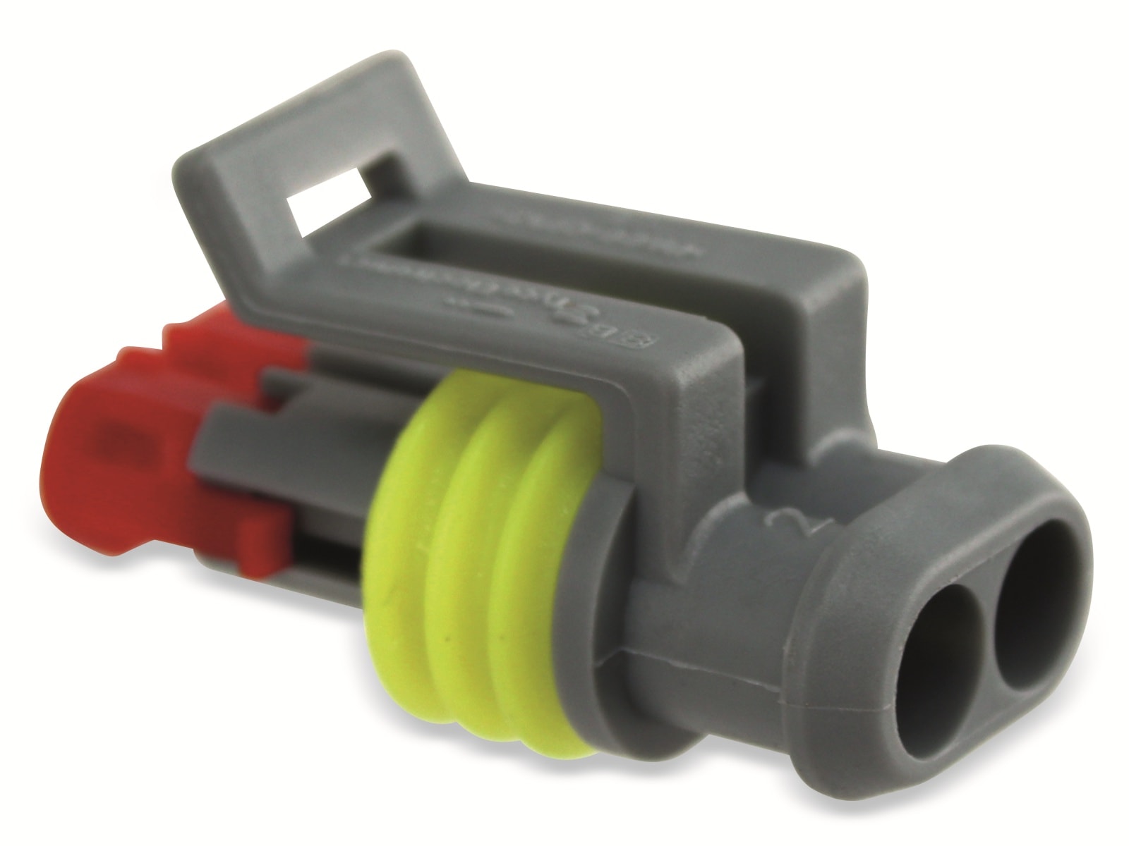 TE CONNECTIVITY Buchsengehäuse-Kabel, 282080-2, AMP-Superseal 1.5mm Series, Stecker, gerade TE CONNECTIVITY Buchsengehäuse-Kabel, 282080-2, AMP-Superseal 1.5mm Series, Stecker, gerade