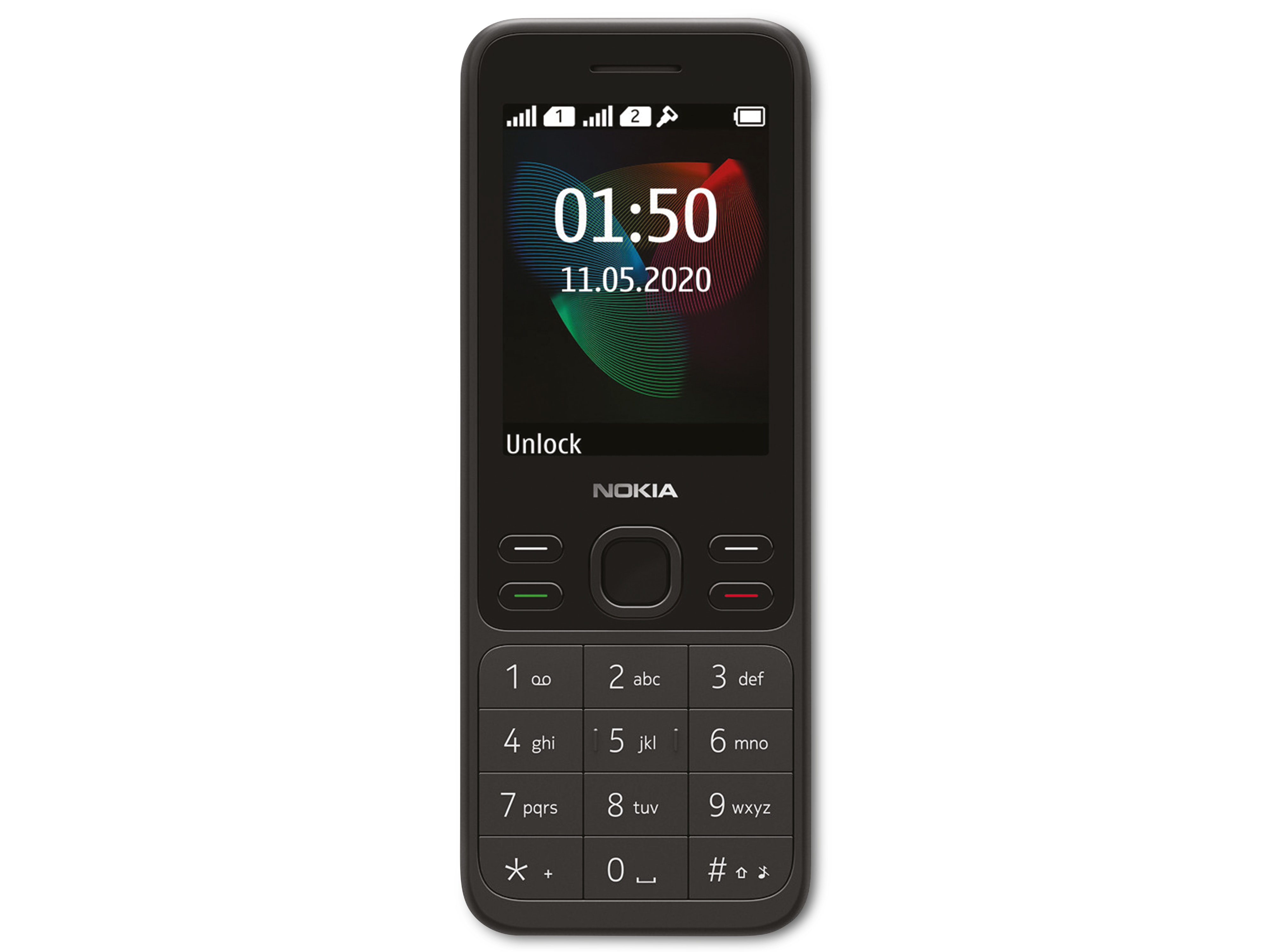 NOKIA Handy 150, schwarz, Dual-SIM