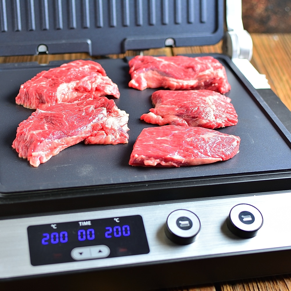 STEBA Kontaktgrill FG 120, Edelstahl, Antihaft, Timer, LED-Display STEBA Kontaktgrill FG 120, Edelstahl, Antihaft, Timer, LED-Display