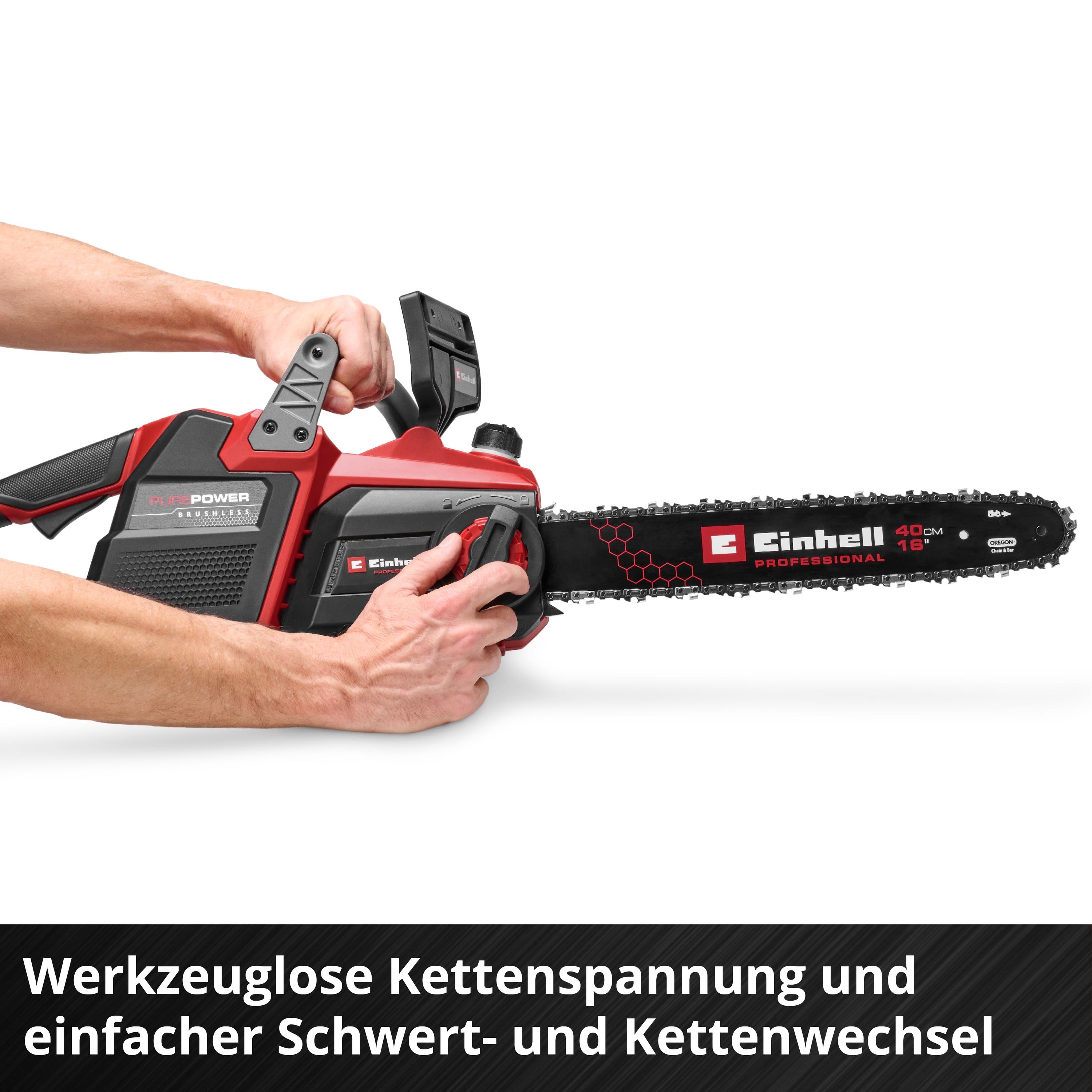 EINHELL PROFESSIONAL Akku-Kettensäge GP-LC 36/40 Li BL, 4600050, Solo