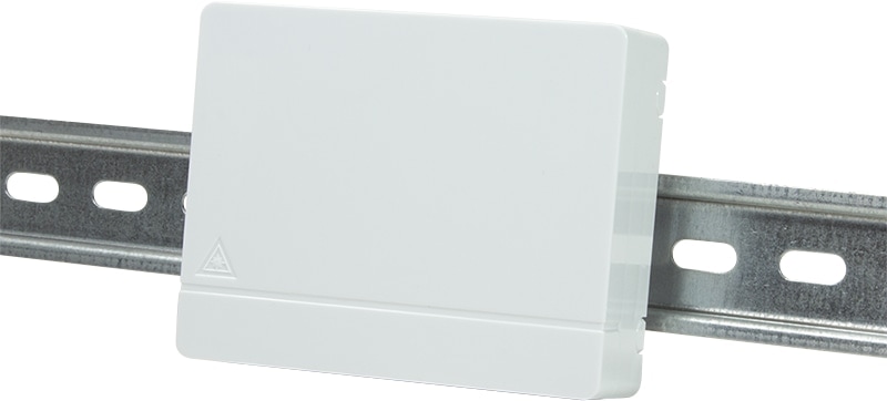 LOGILINK FTTH-Anschlussdose FB1002, Aufputz, inklusive Hutschienenhalterung