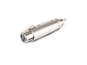 XLR-Adapter, XLR-Kupplung/Cinchstecker