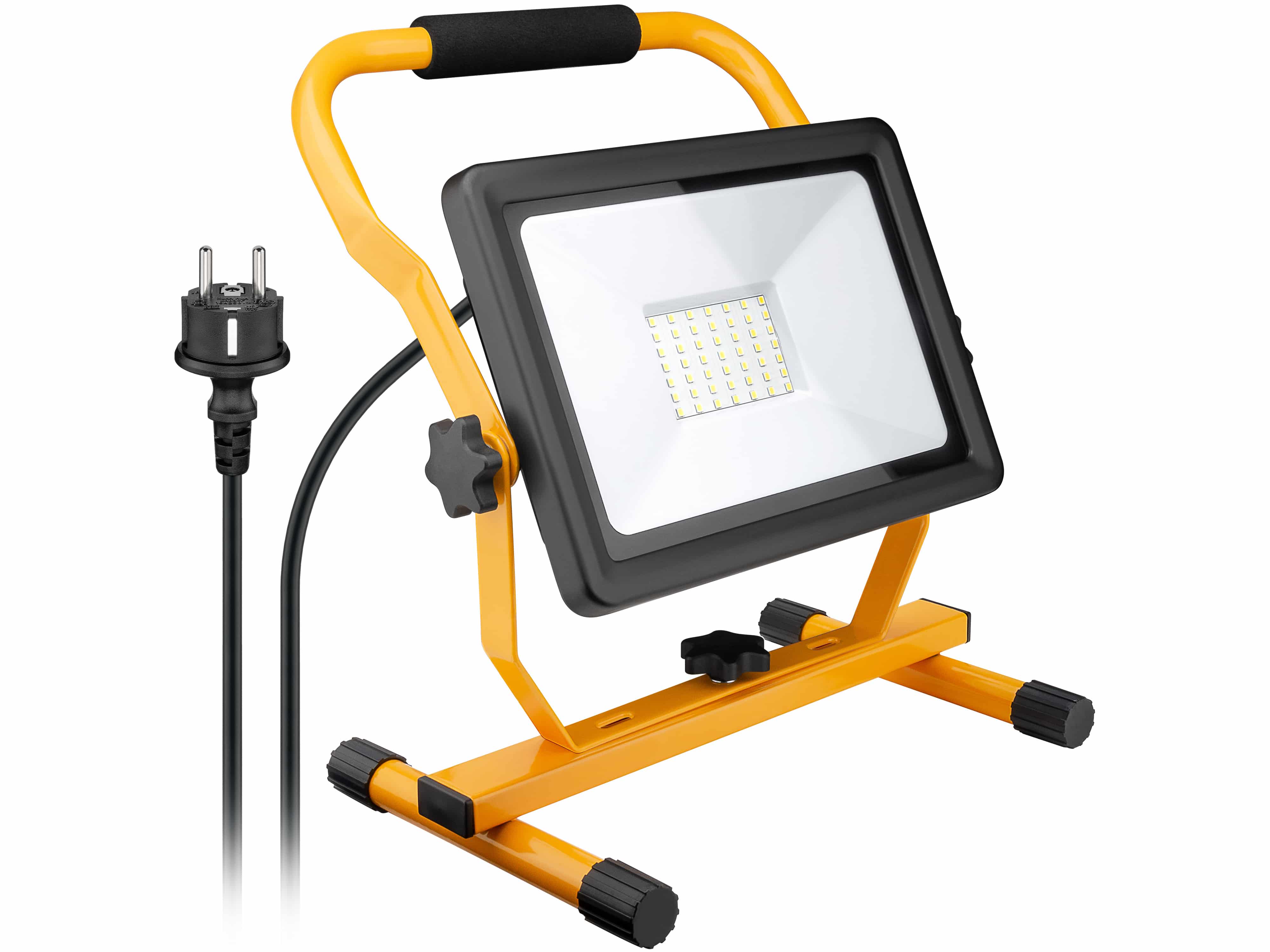 GOOBAY LED-Baustrahler, Standfuß, 50W, 6500K GOOBAY LED-Baustrahler, Standfuß, 50W, 6500K