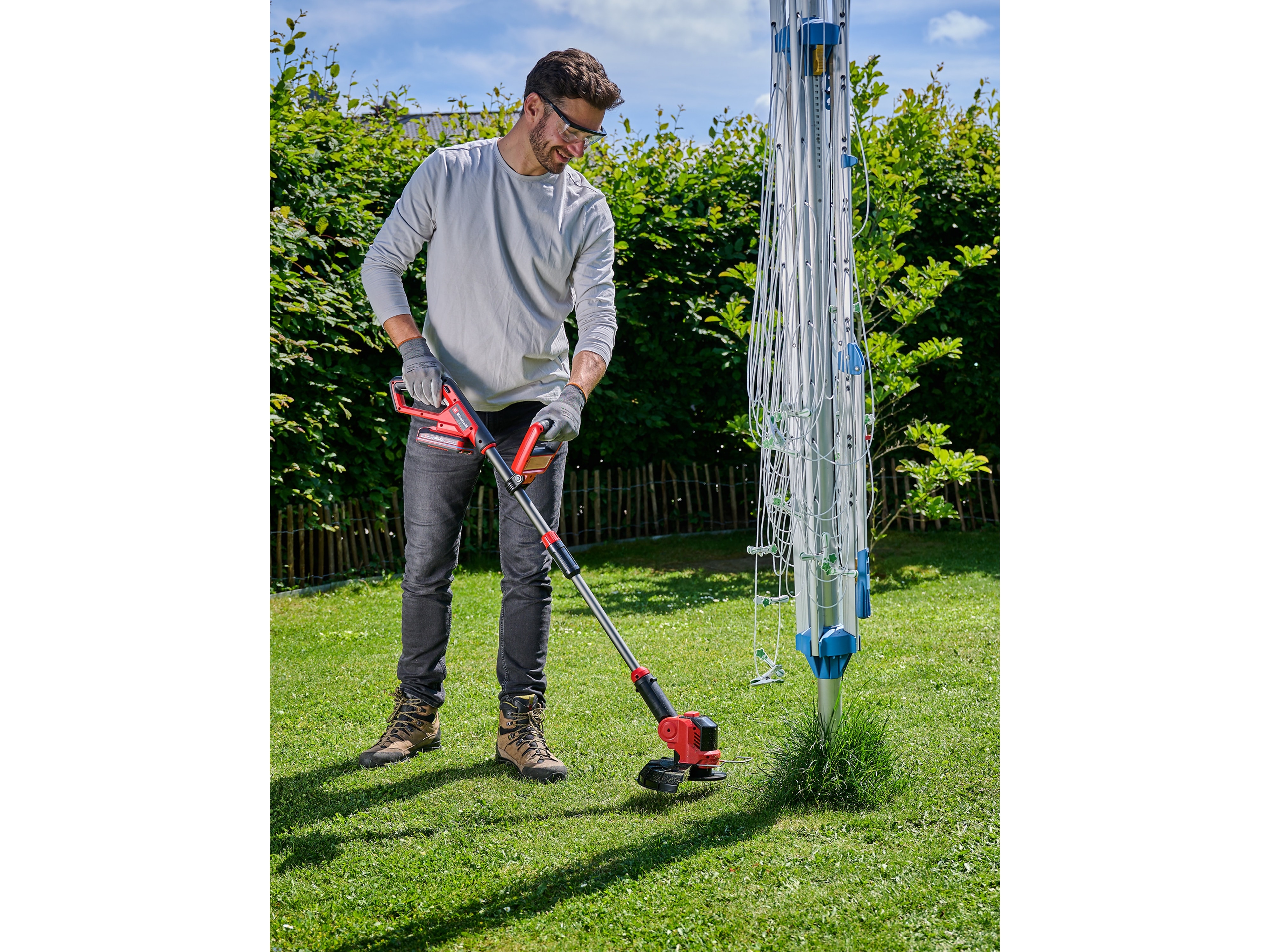 EINHELL Akku-Rasentrimmer GE-CT 18/25 Li, Solo