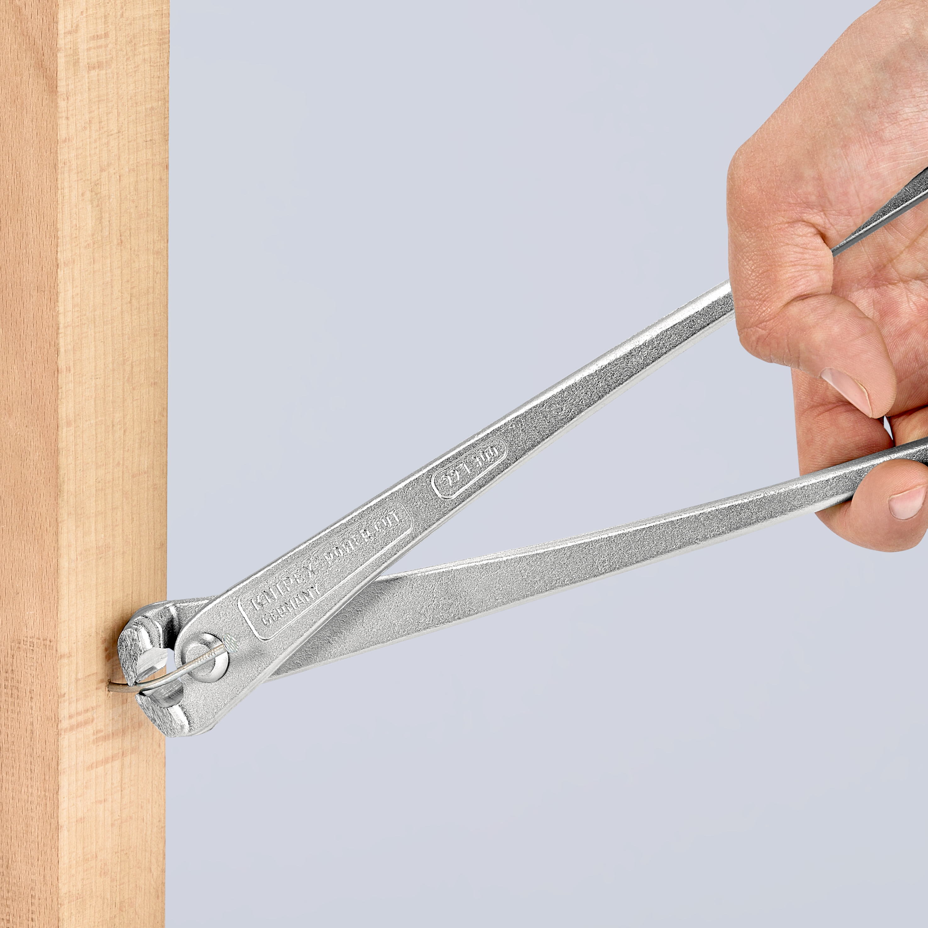 KNIPEX Kraft-Monierzange, 99 14 300, glanzverzinkt, 300 mm