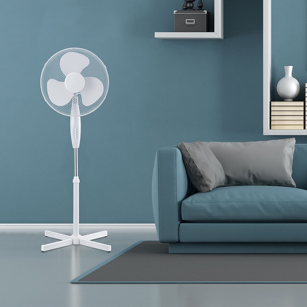 V-TAC Standventilator VT-4016-3, 40 W, 40 cm, weiß