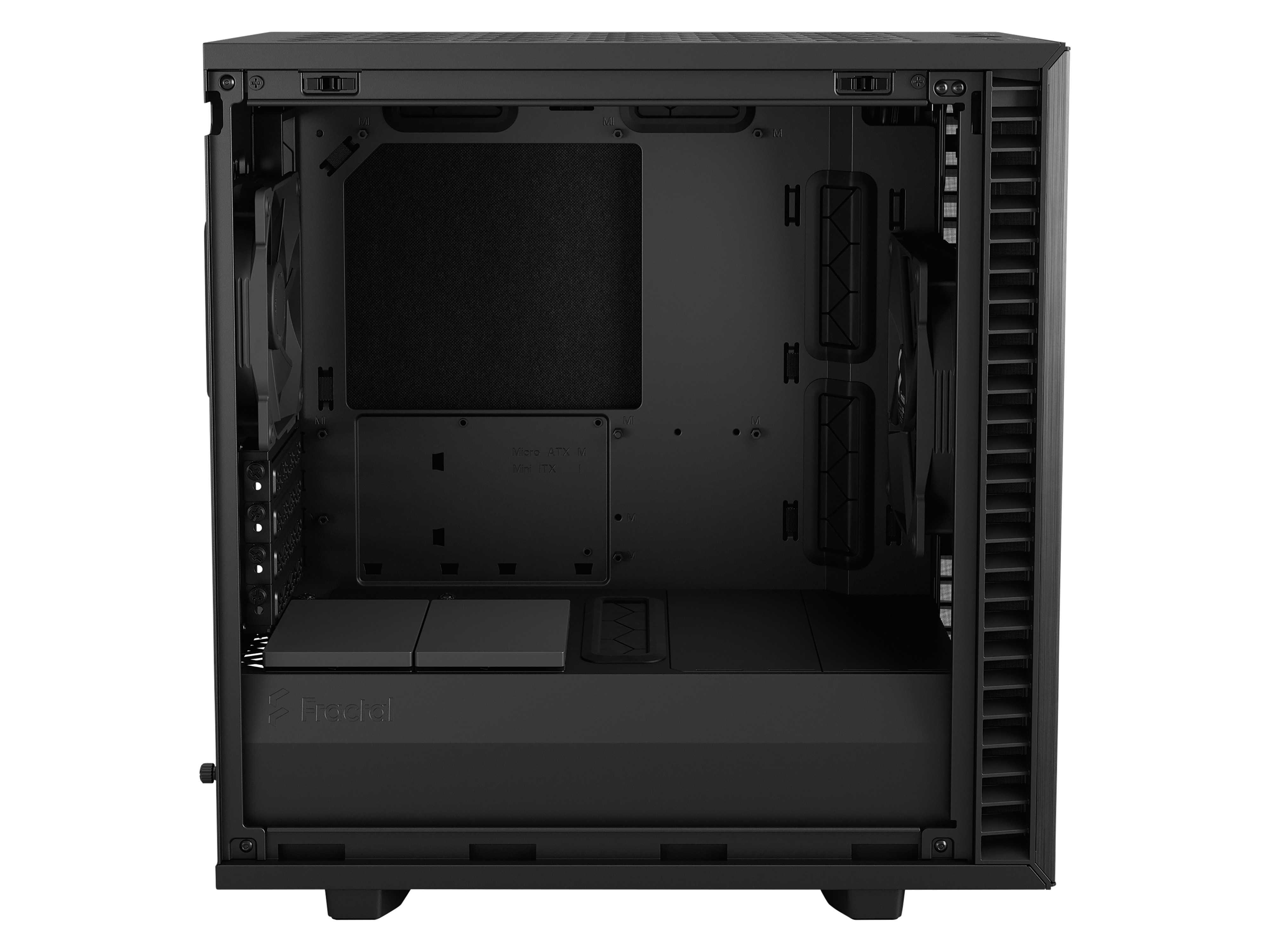FRACTAL Mini-Tower Design Define 7 Mini Black Solid