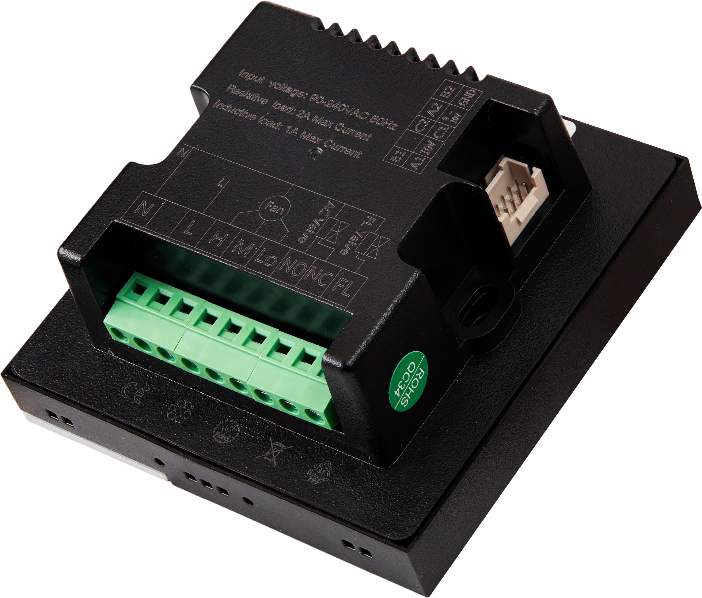 LINKEDGO HVAC Thermostat ST802-B, schwarz