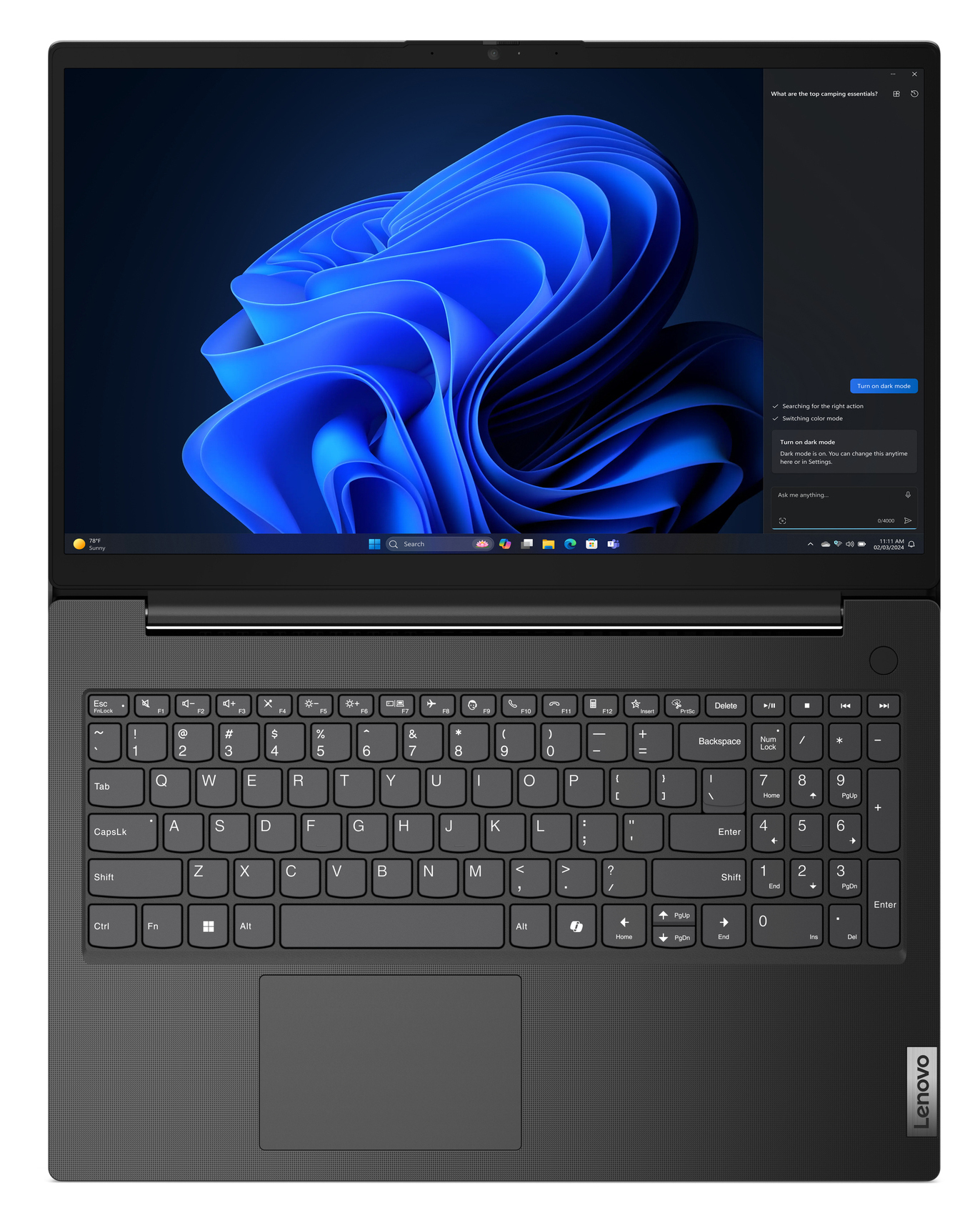 LENOVO Notebook V15 G5 83GW00A7GE, 39,6cm (15,6"), FullHD, Intel® Core™ i3 i3-1315U, 8 GB DDR5, 512 GB SSD, Windows 11 Home