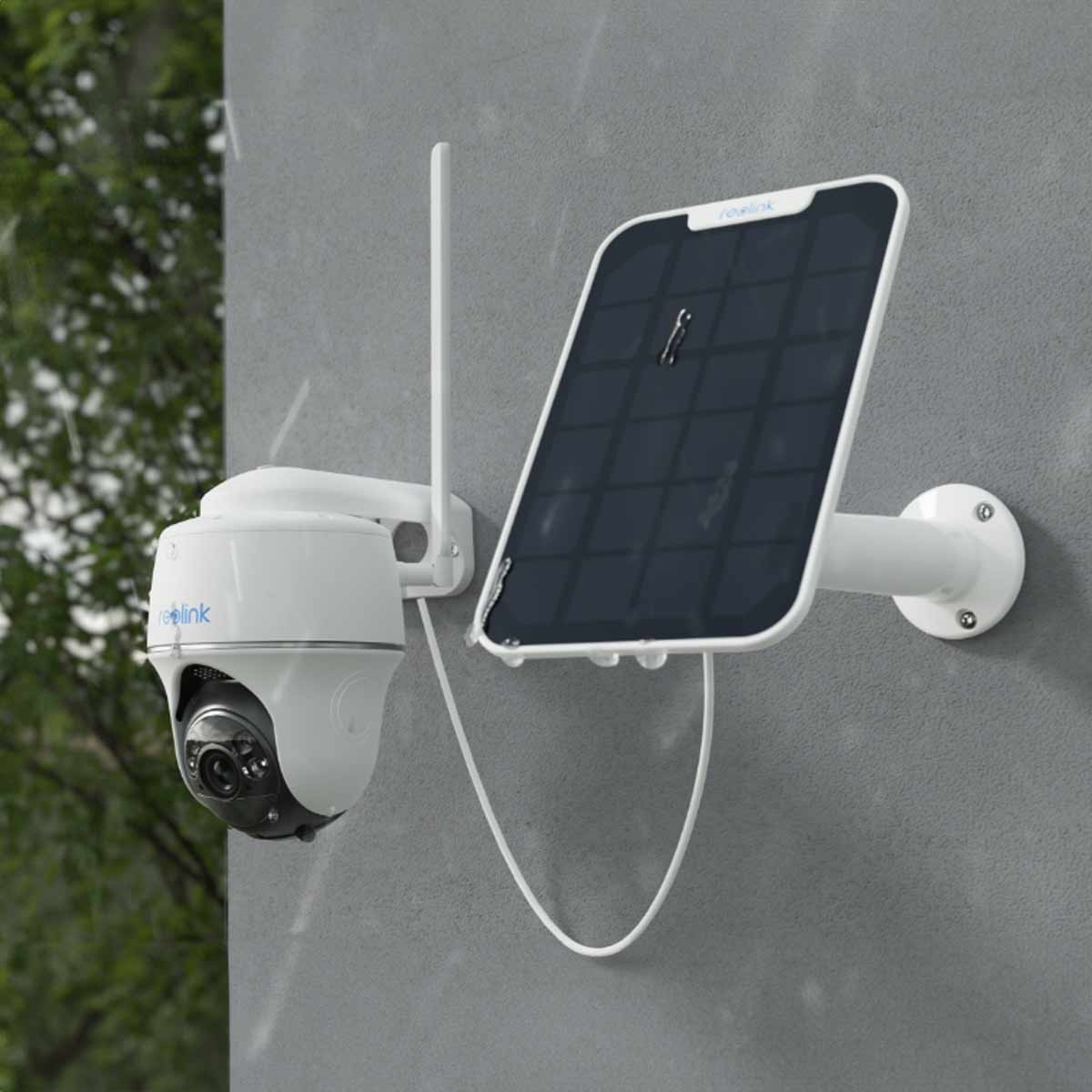 REOLINK Überwachungskamera Go Series G430, mit Solarpanel, außen, weiß