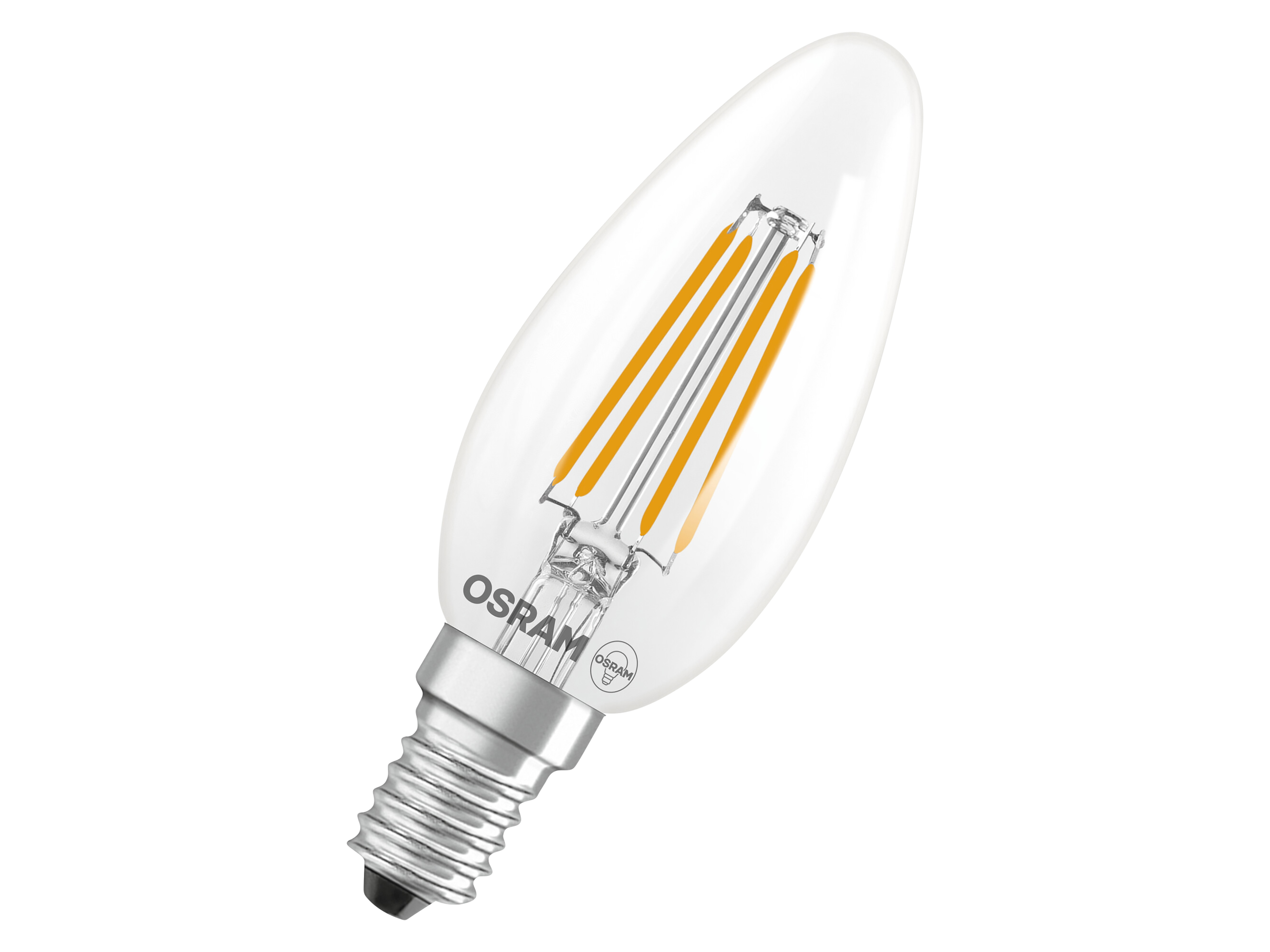 OSRAM LED-Lampe Retrofit, 3,4 W, E27, 2700 K, EEK: D, 470 lm, IP20, warmweiß