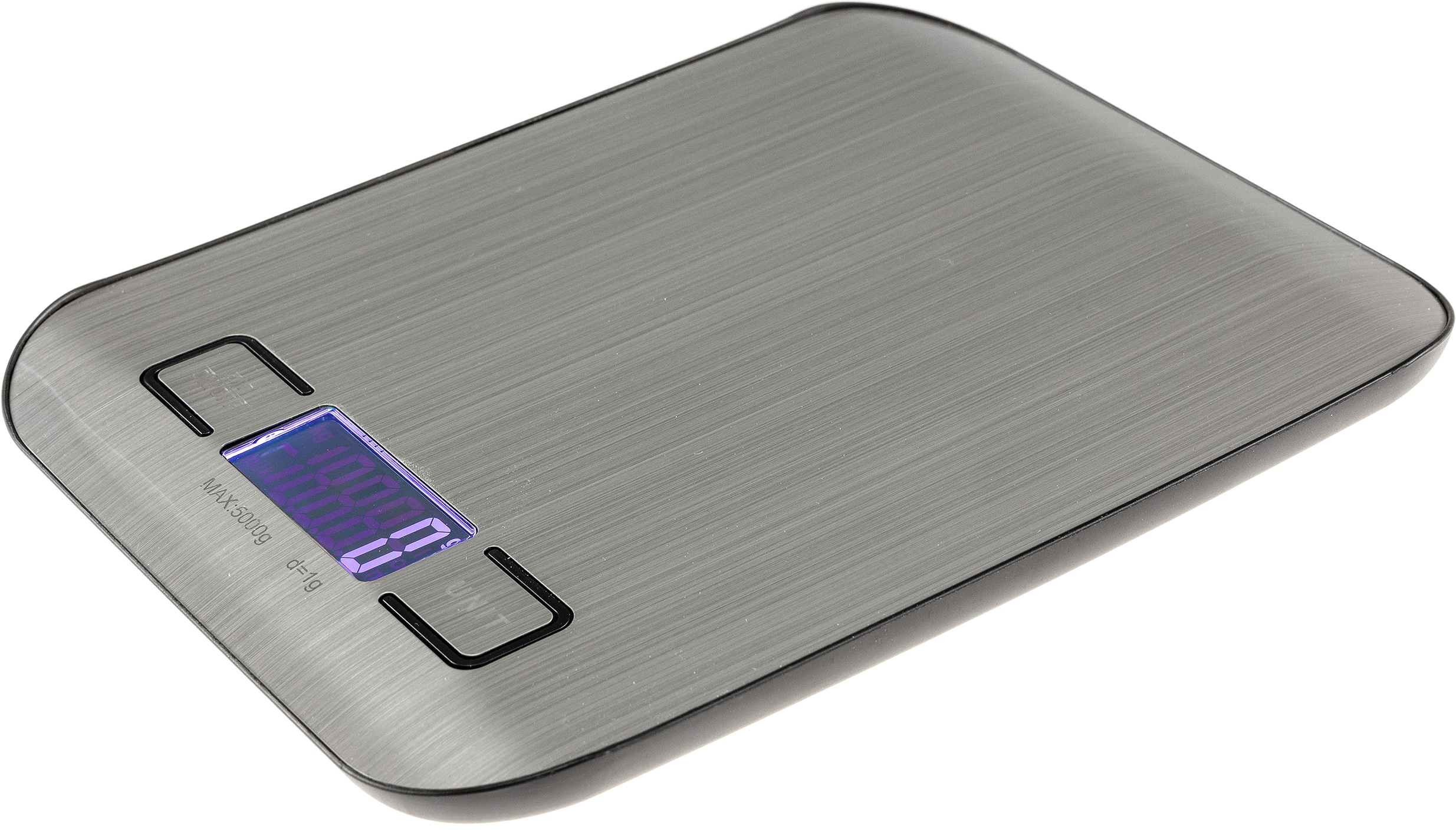 CHILITEC Digitale Küchenwaage CT KW-5, 0...5000 g, 180x140x20 mm, silber