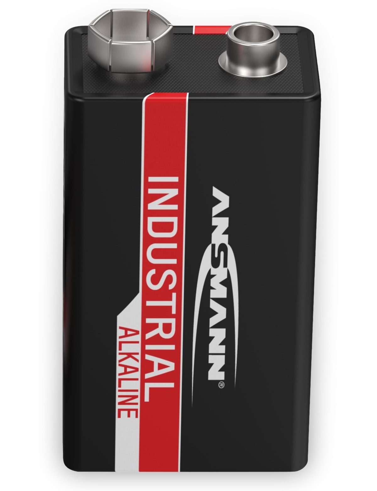 ANSMANN 9V-Blockbatterie, INDUSTRIAL, Alkaline, 1 Stück