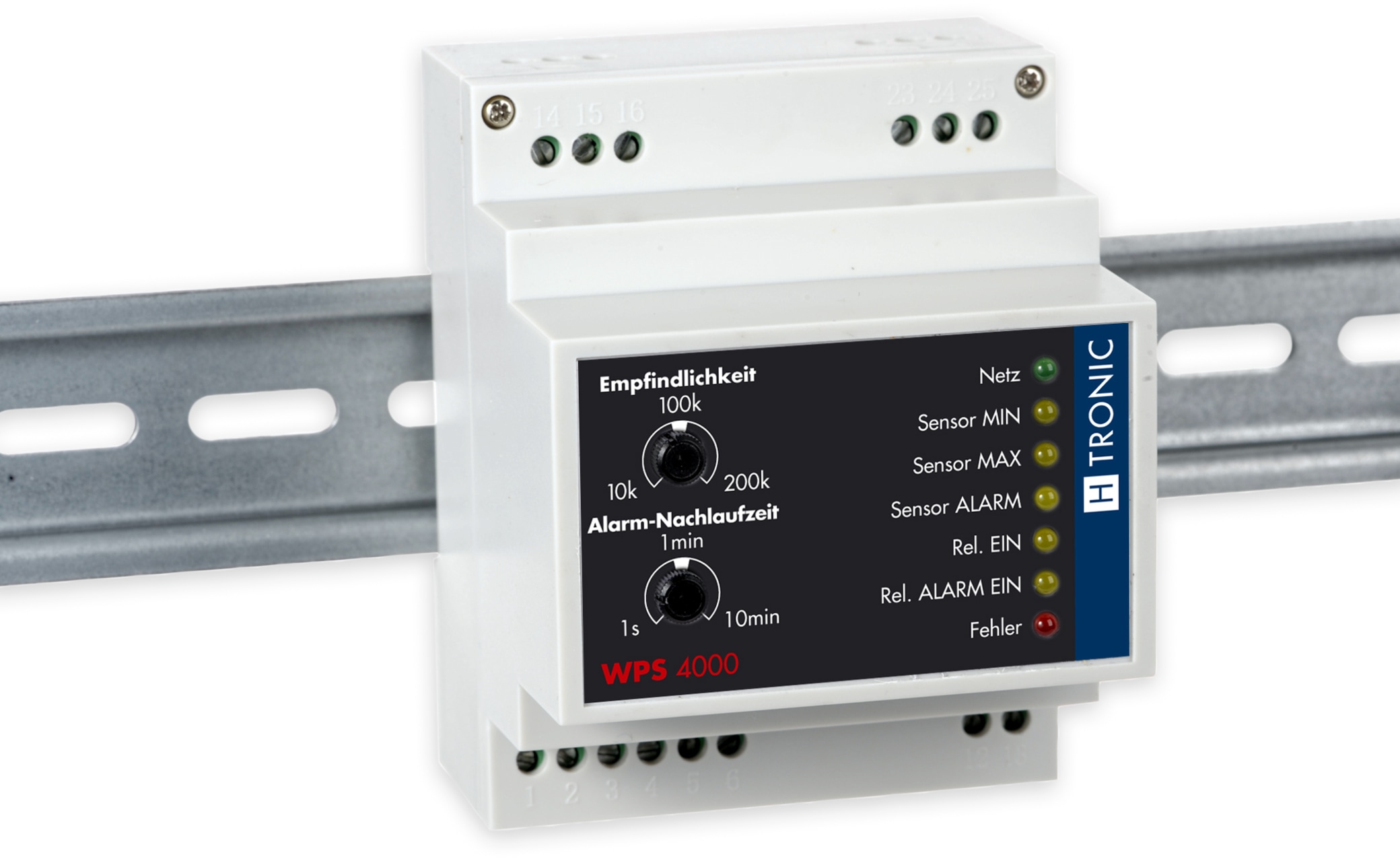 H-TRONIC Wasserpegelschalter WPS4000, Tragschienenbefestigung H-TRONIC Wasserpegelschalter WPS4000, Tragschienenbefestigung