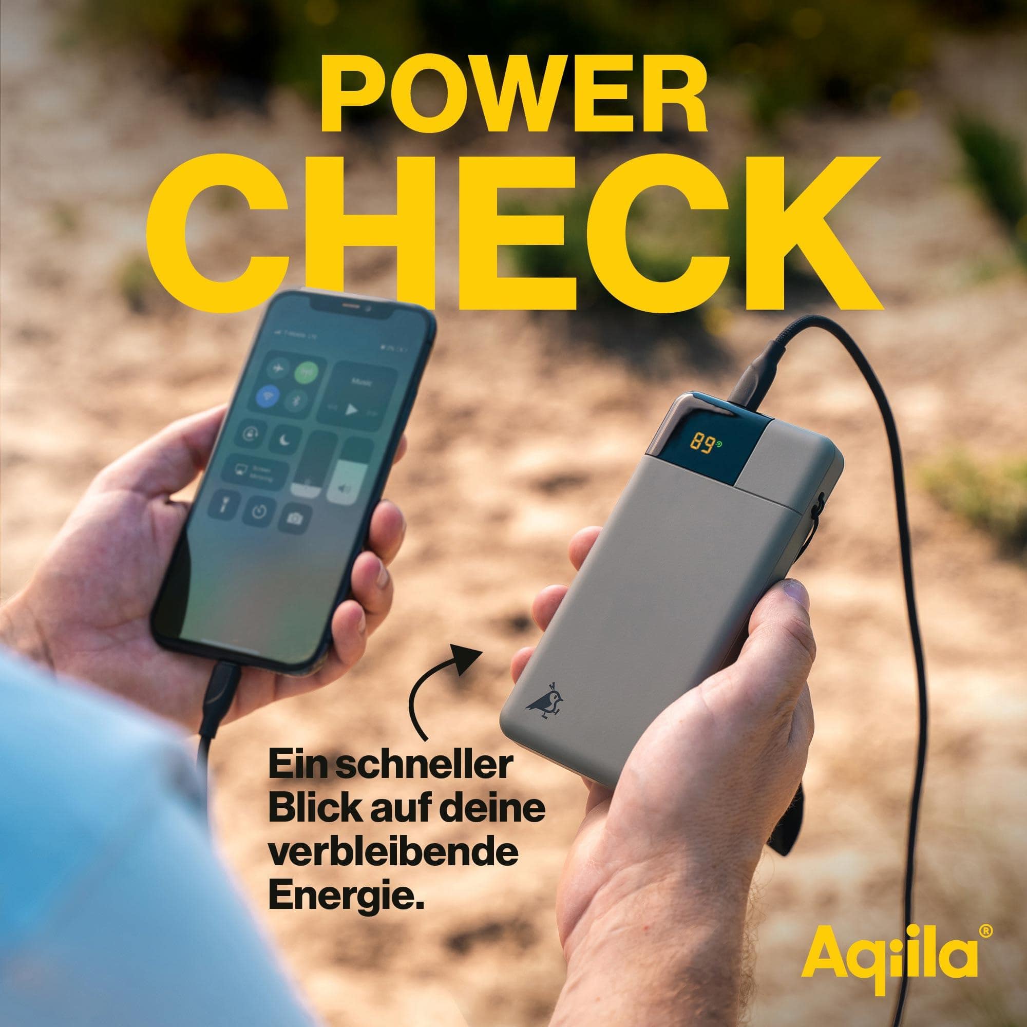 AQIILA Powerbank Powerbird B10, 20 W, 10.000mAh, 1x USB-A, 2x USB-C, moosgrün AQIILA Powerbank Powerbird B10, 20 W, 10.000mAh, 1x USB-A, 2x USB-C, moosgrün