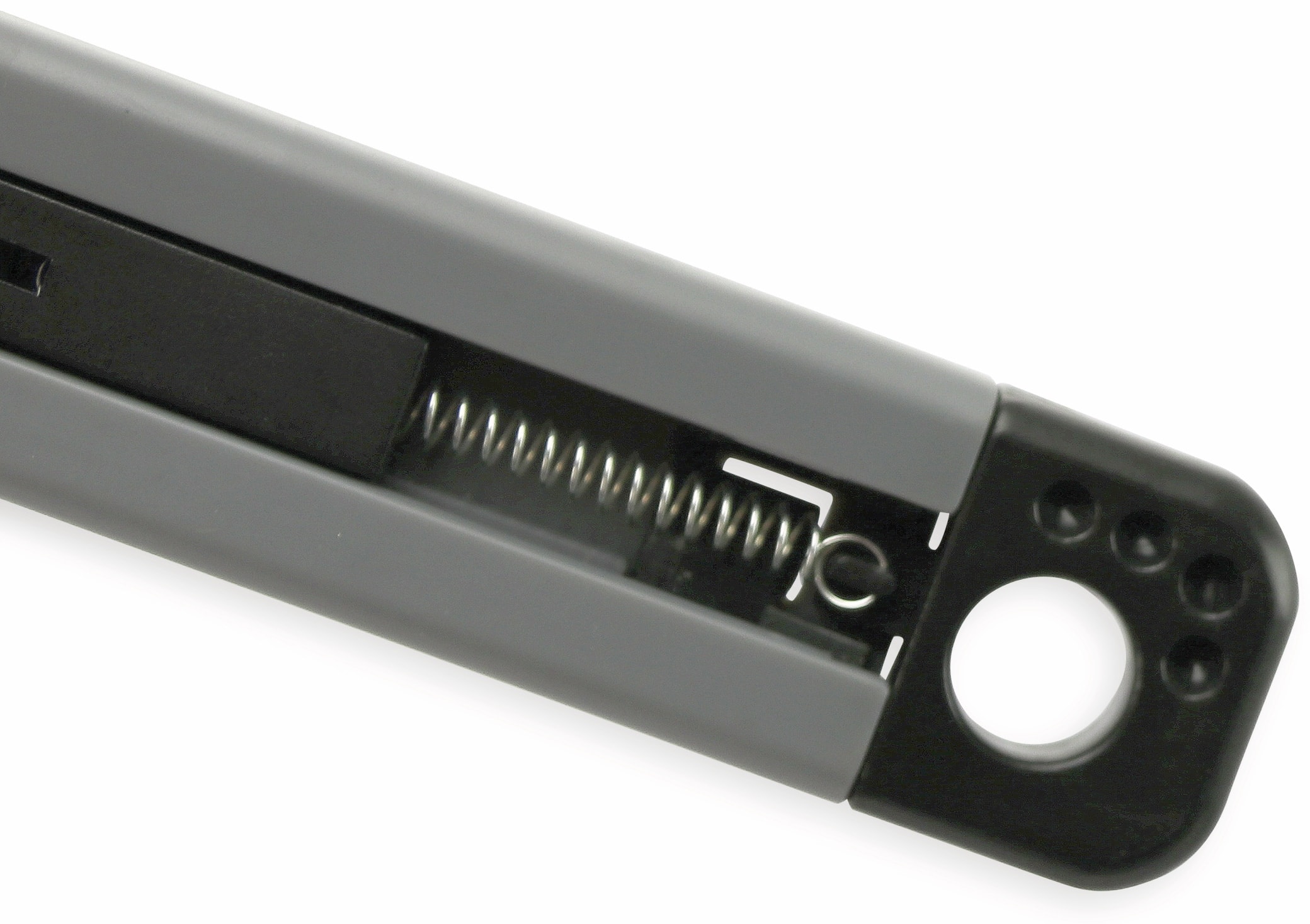 EUROTOOLS Sicherheitsmesser mit automatischer Klingenrückführung, 120 mm
