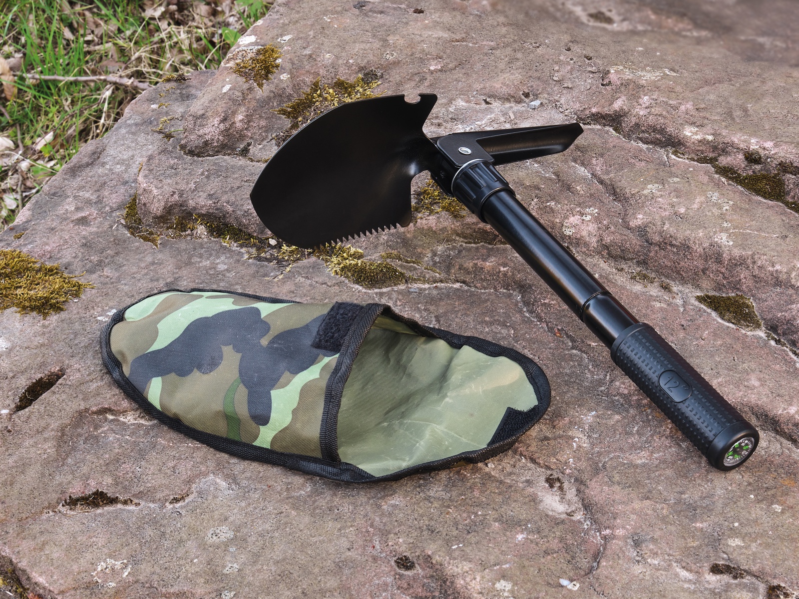 Klappspaten, 300 mm, mit Transporthülle