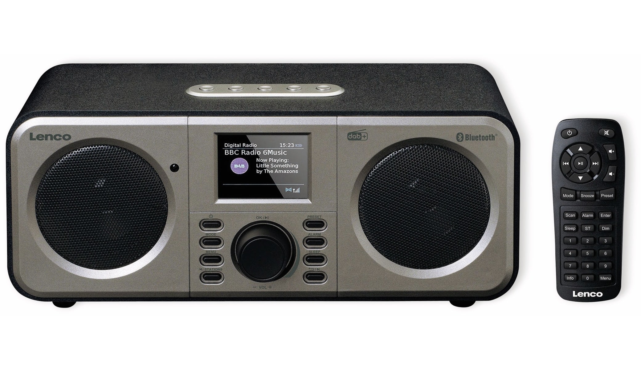 LENCO DAB+/FM Radio DAR-030BK, Bluetooth LENCO DAB+/FM Radio DAR-030BK, Bluetooth