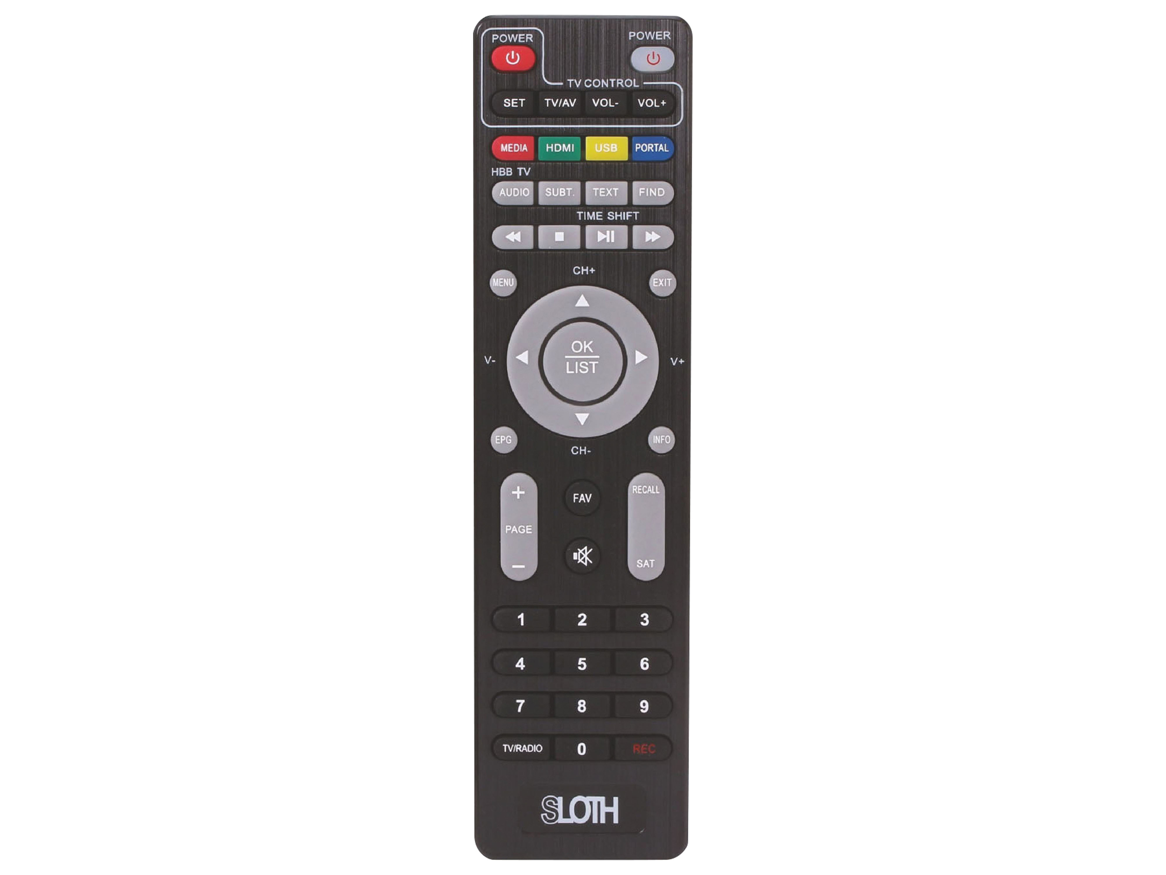 RED OPTICUM SAT-Receiver Sloth S1 Ultra