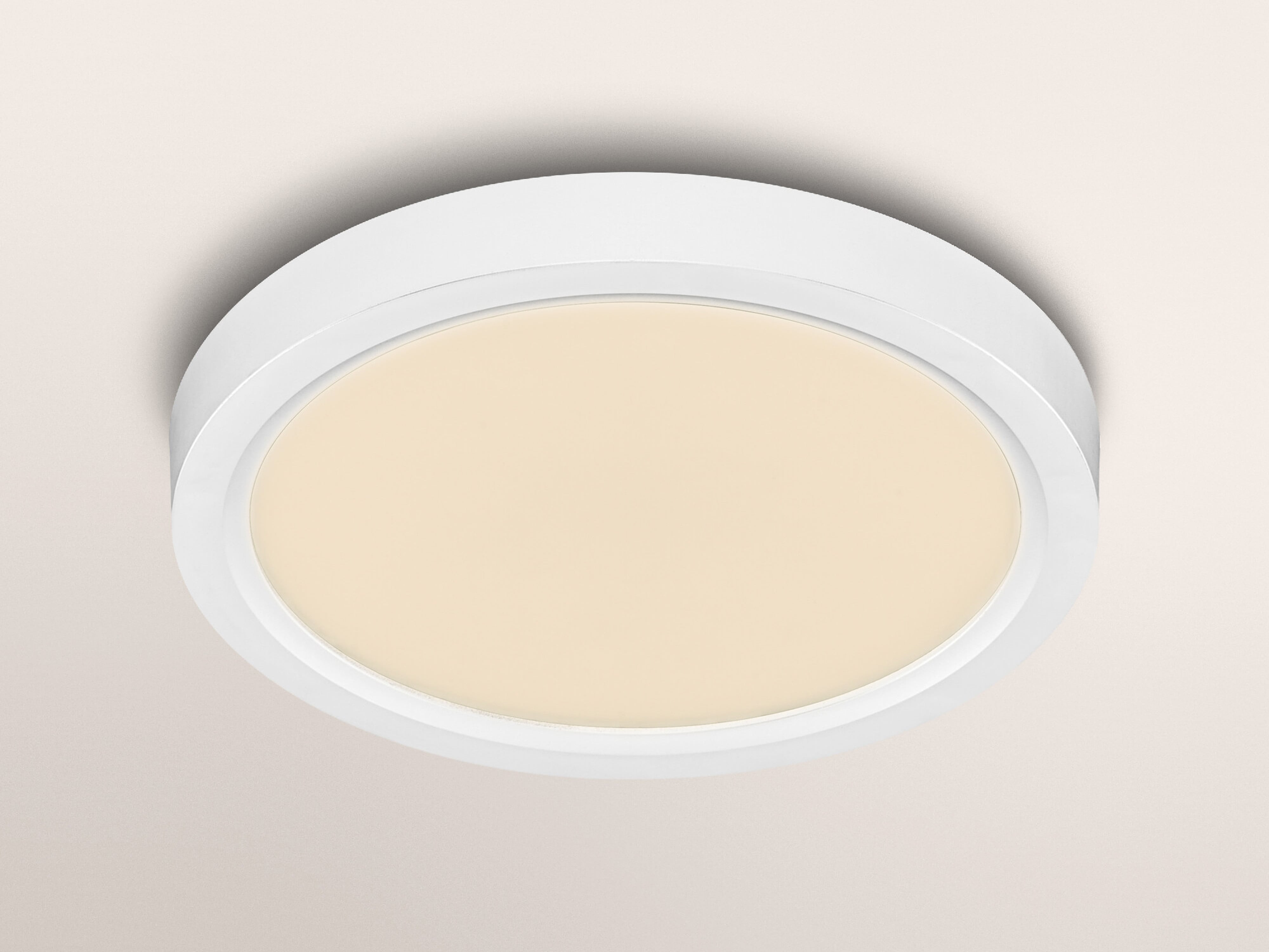 OSRAM LED-Deckenleuchte, 24W, 3000K, 2500lm, warmweiß, IP20, dimmbar, weiß, Ø32 cm OSRAM LED-Deckenleuchte, 24W, 3000K, 2500lm, warmweiß, IP20, dimmbar, weiß, Ø32 cm