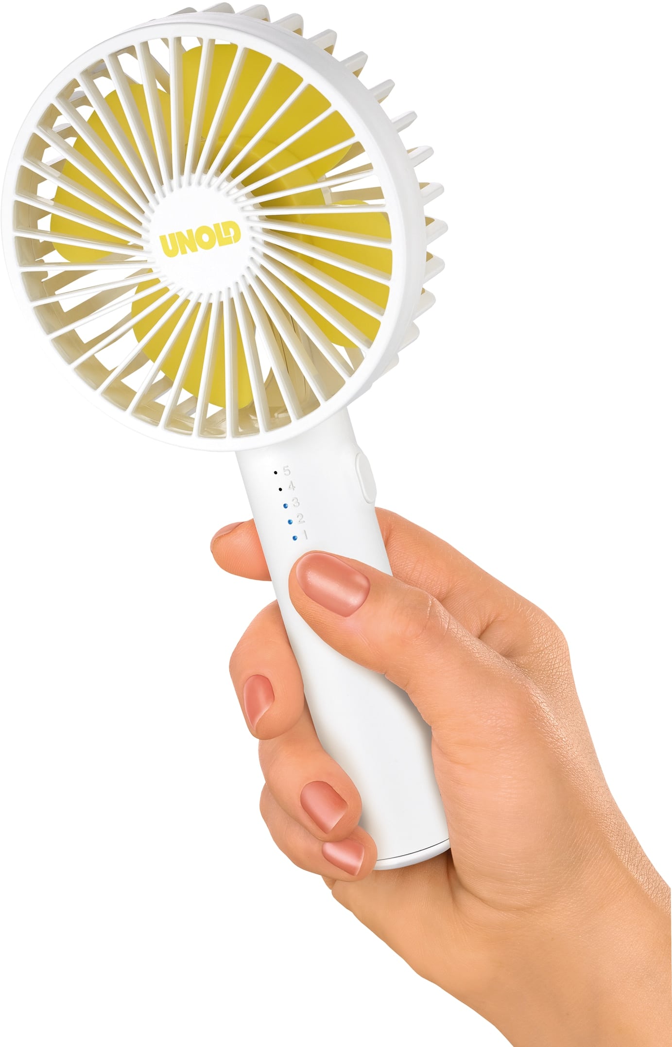 UNOLD USB-Handventilator 86620, Breezy ll, weiß UNOLD USB-Handventilator 86620, Breezy ll, weiß