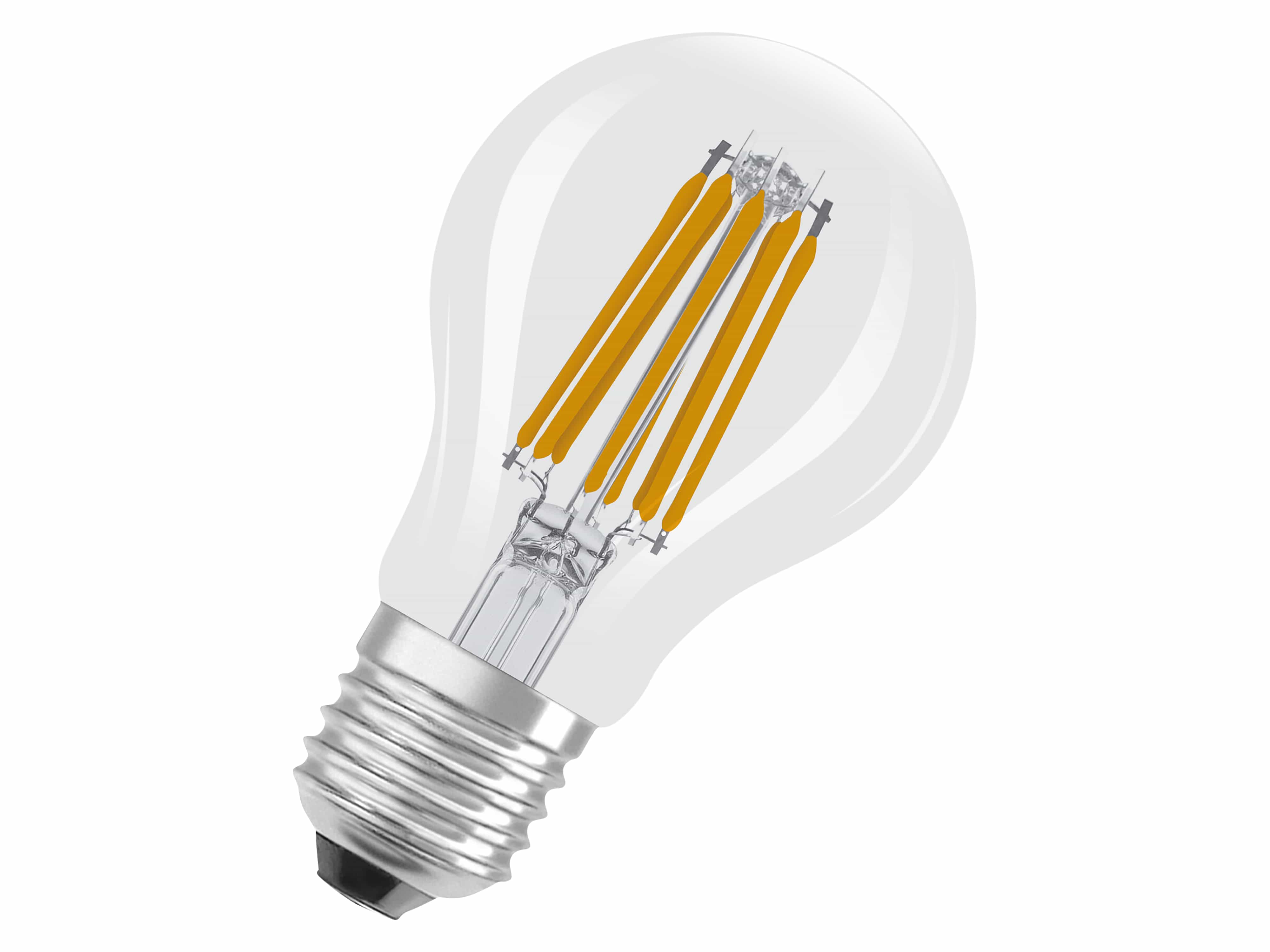 OSRAM LED-Lampe, Kolbenform, E27, 7,2 W, 2700 K, EEK: A, 1521 lm, warmweiß