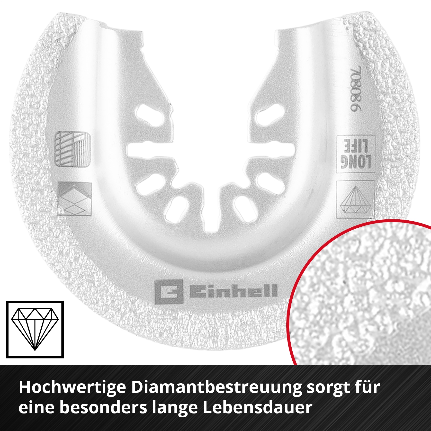EINHELL Hartmetall-Sägeblatt, 708086, halbrund, 65 mm EINHELL Hartmetall-Sägeblatt, 708086, halbrund, 65 mm
