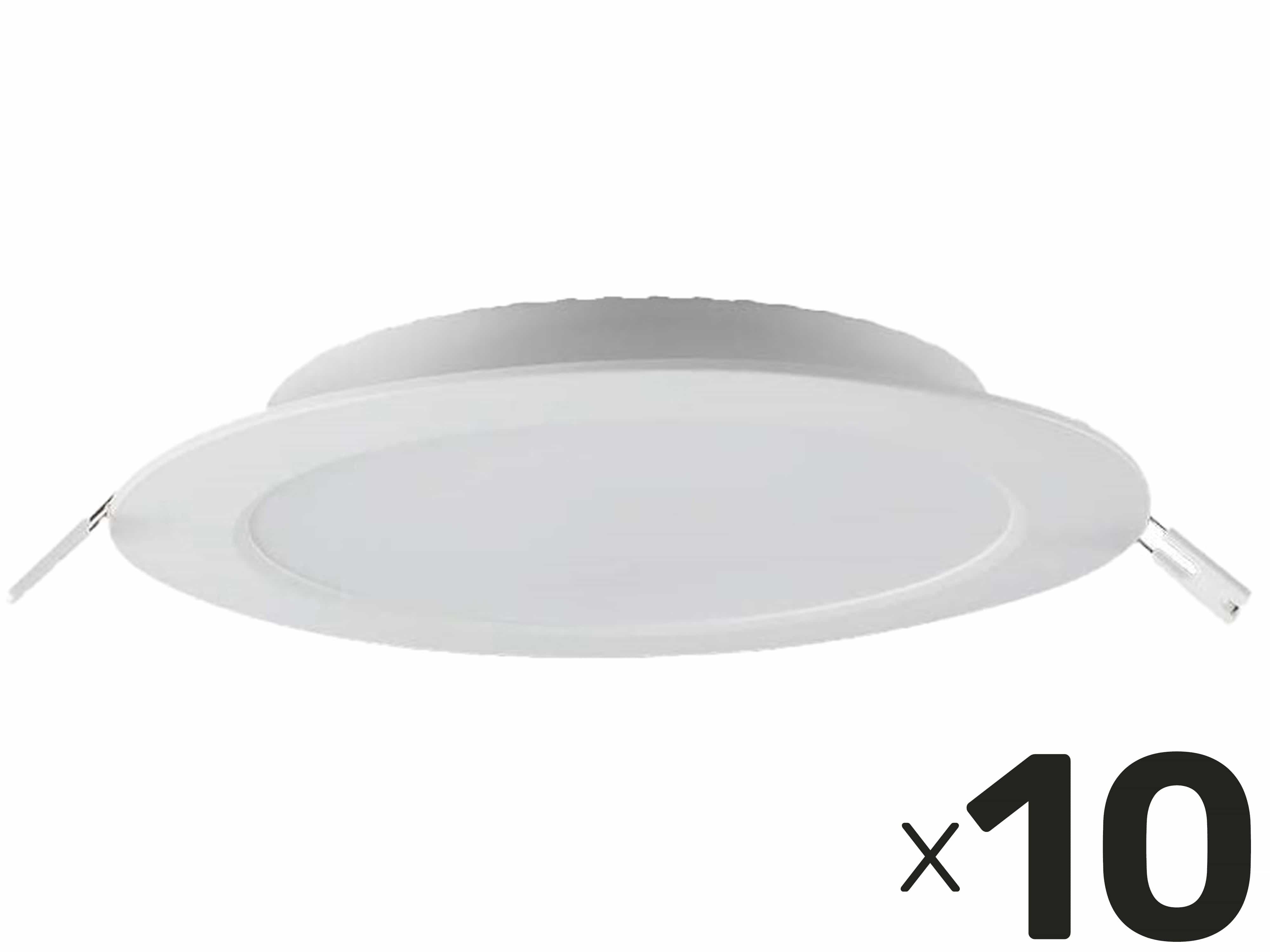 V-TAC LED-Einbauleuchte VT-61024, EEK: E, 24 W, 2640 lm, 4000 K, 10 Stück V-TAC LED-Einbauleuchte VT-61024, EEK: E, 24 W, 2640 lm, 4000 K, 10 Stück