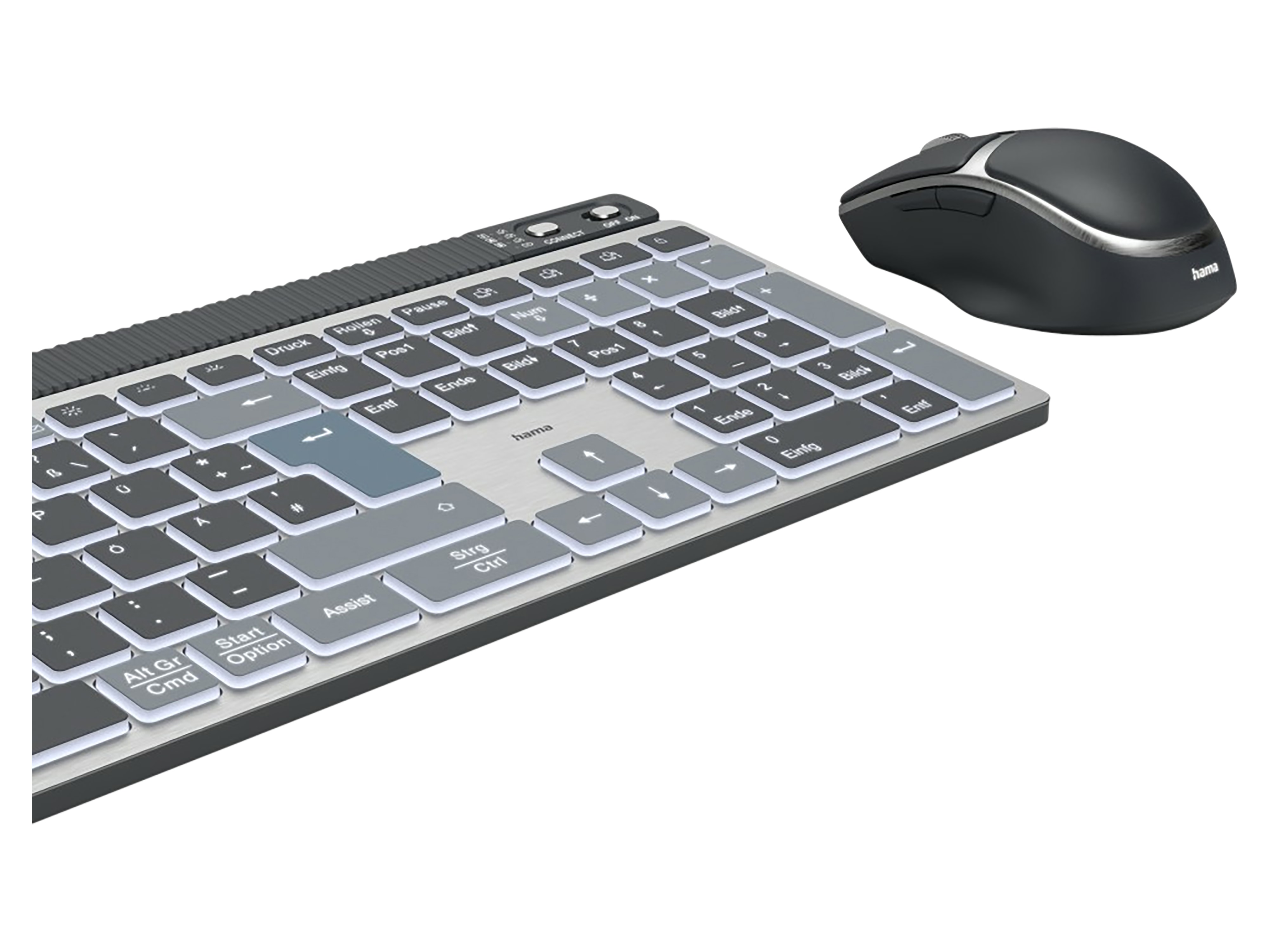 HAMA Maus- und Tastaturset 173069 WKM-750