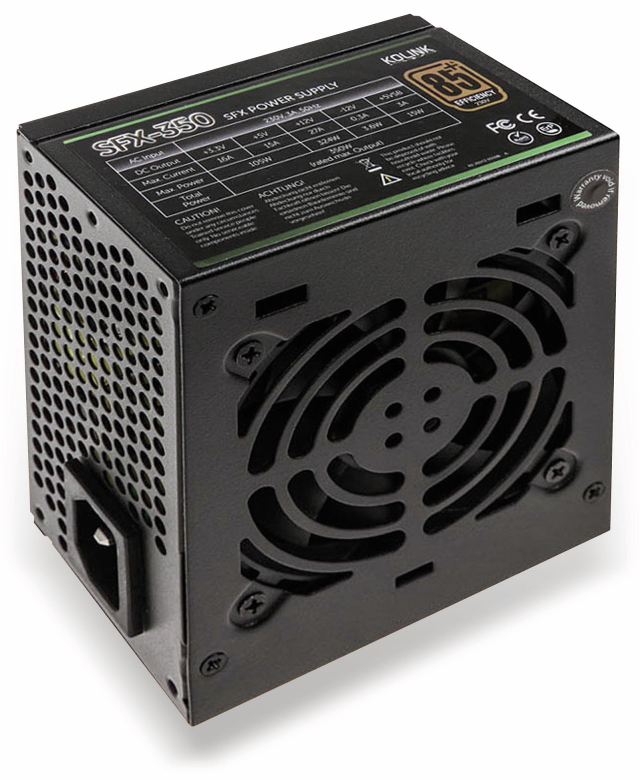 KOLINK SFX Computer-Schaltnetzteil SFX-350 80 PLUS Bronze, 350W KOLINK SFX Computer-Schaltnetzteil SFX-350 80 PLUS Bronze, 350W