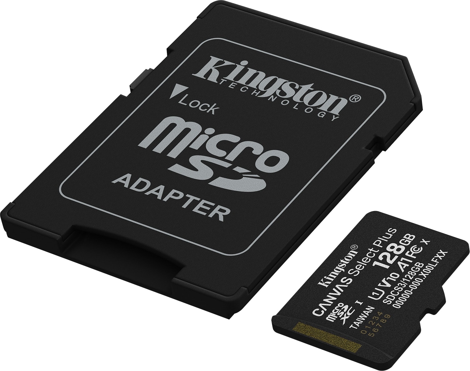 KINGSTON MicroSDXC-Card Canvas Select Plus 128GB 3.Gen inkl. Adapter
