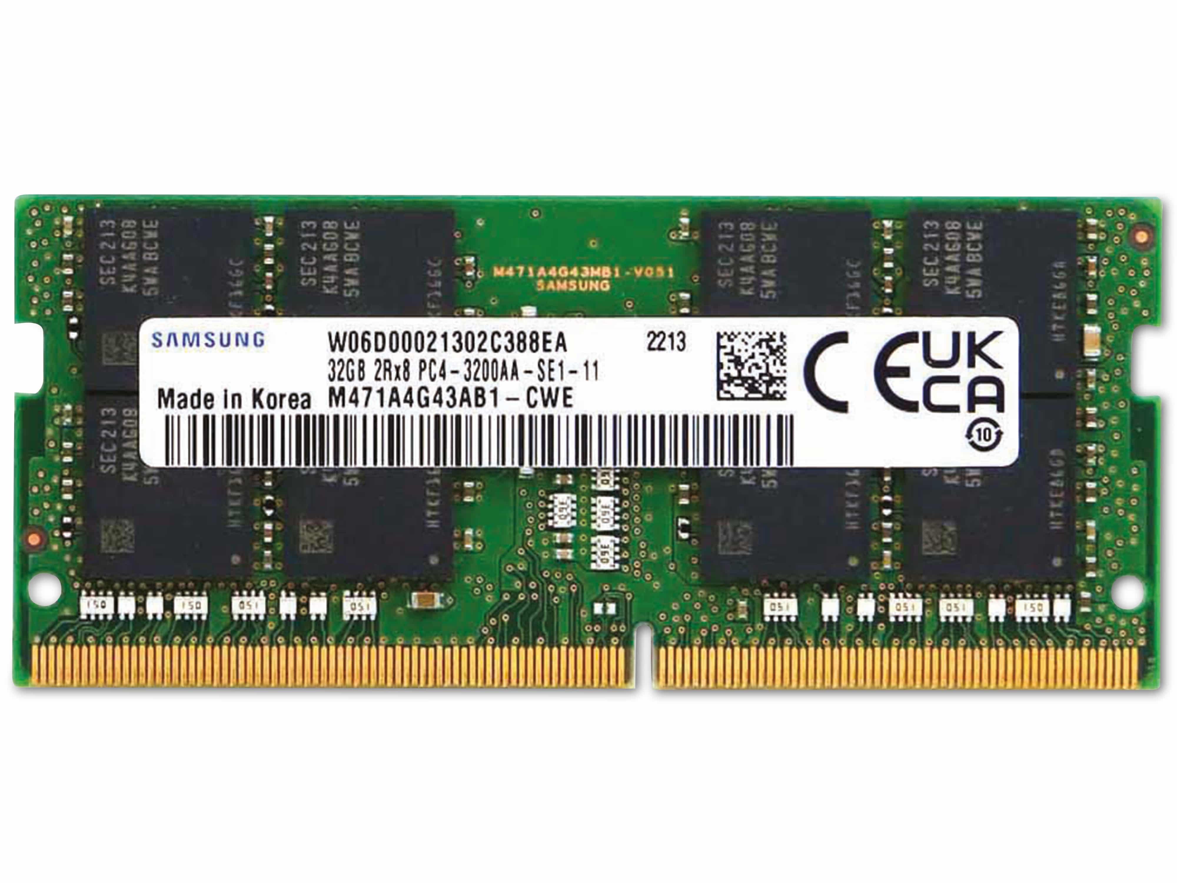 ODROID-H3 Arbeitsspeicher, 32 GB DDR4 PC4-25600 SO-DIMM